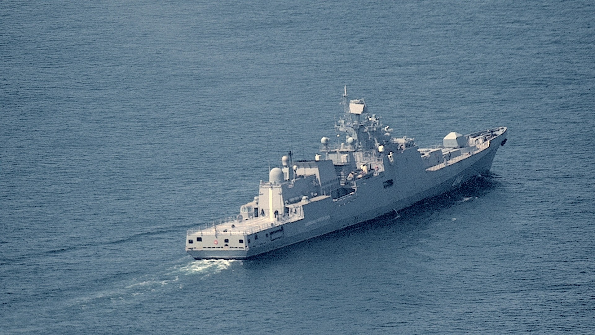 Russian Grigorovich class frigate