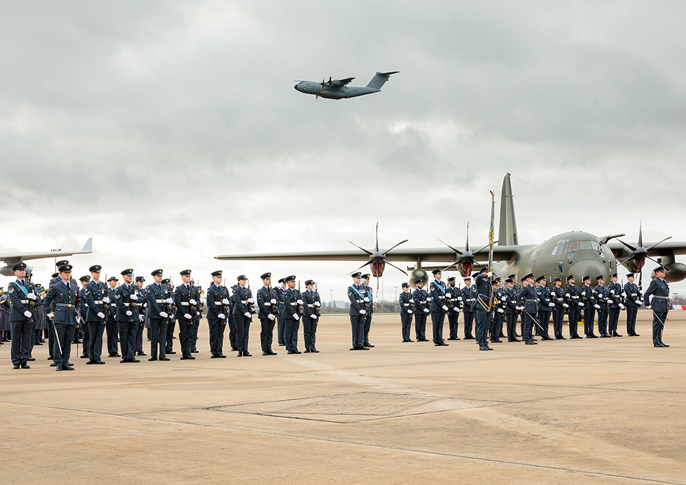 Royal Air Force Brize Norton Receives Firmin Sword of Peace