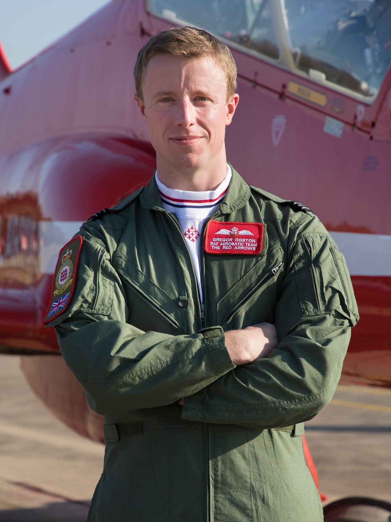Flight Lieutenant Gregor Ogston - Red 4 in 2019