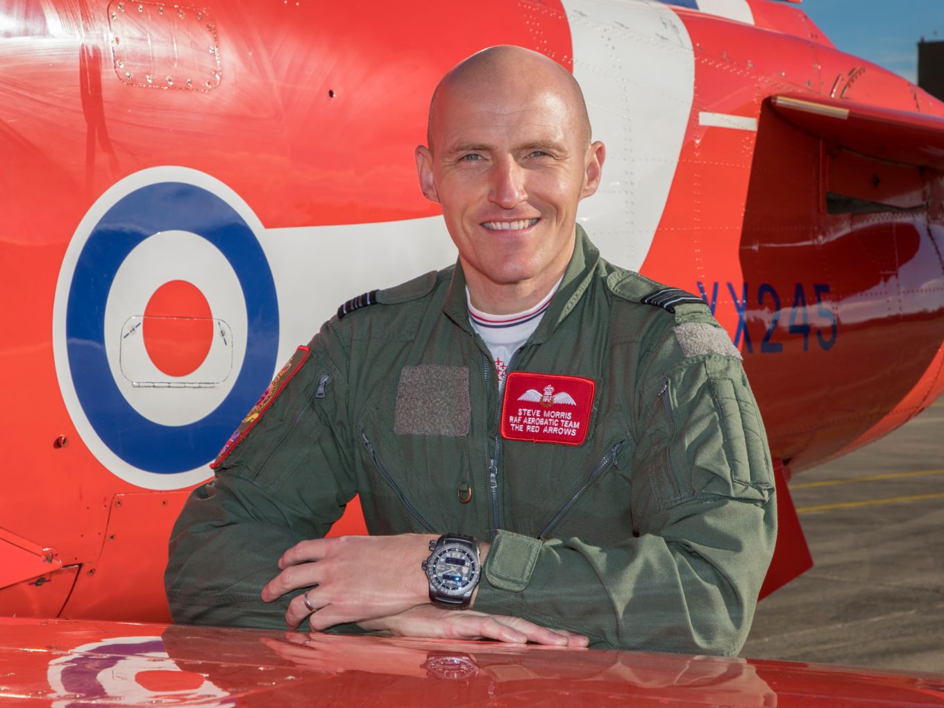 Squadron Leader Steve Morris - Red 5 in 2019