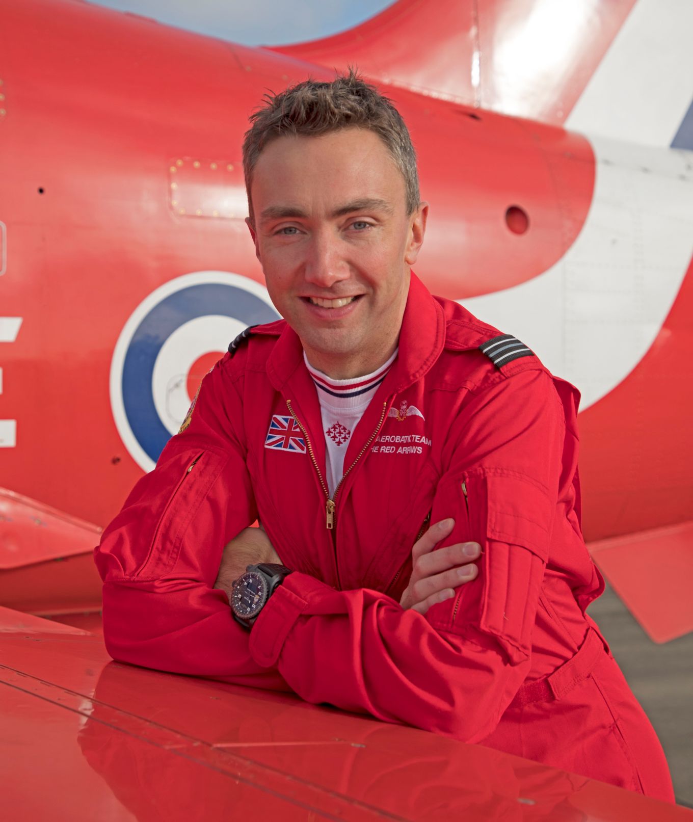 Red 3 for 2020 is Flight Lieutenant Nick Critchell.