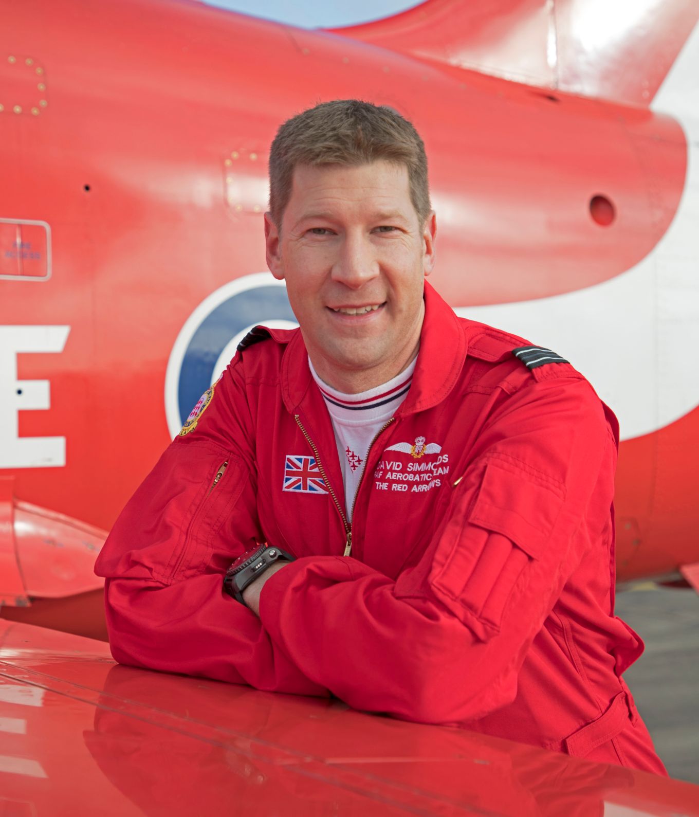 Red 5 in 2020 will be Flight Lieutenant David Simmonds.