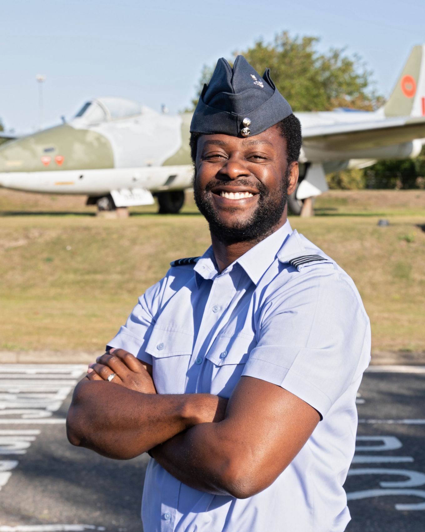 Squadron Leader Kyle Roachford in 2019 (supplied image).