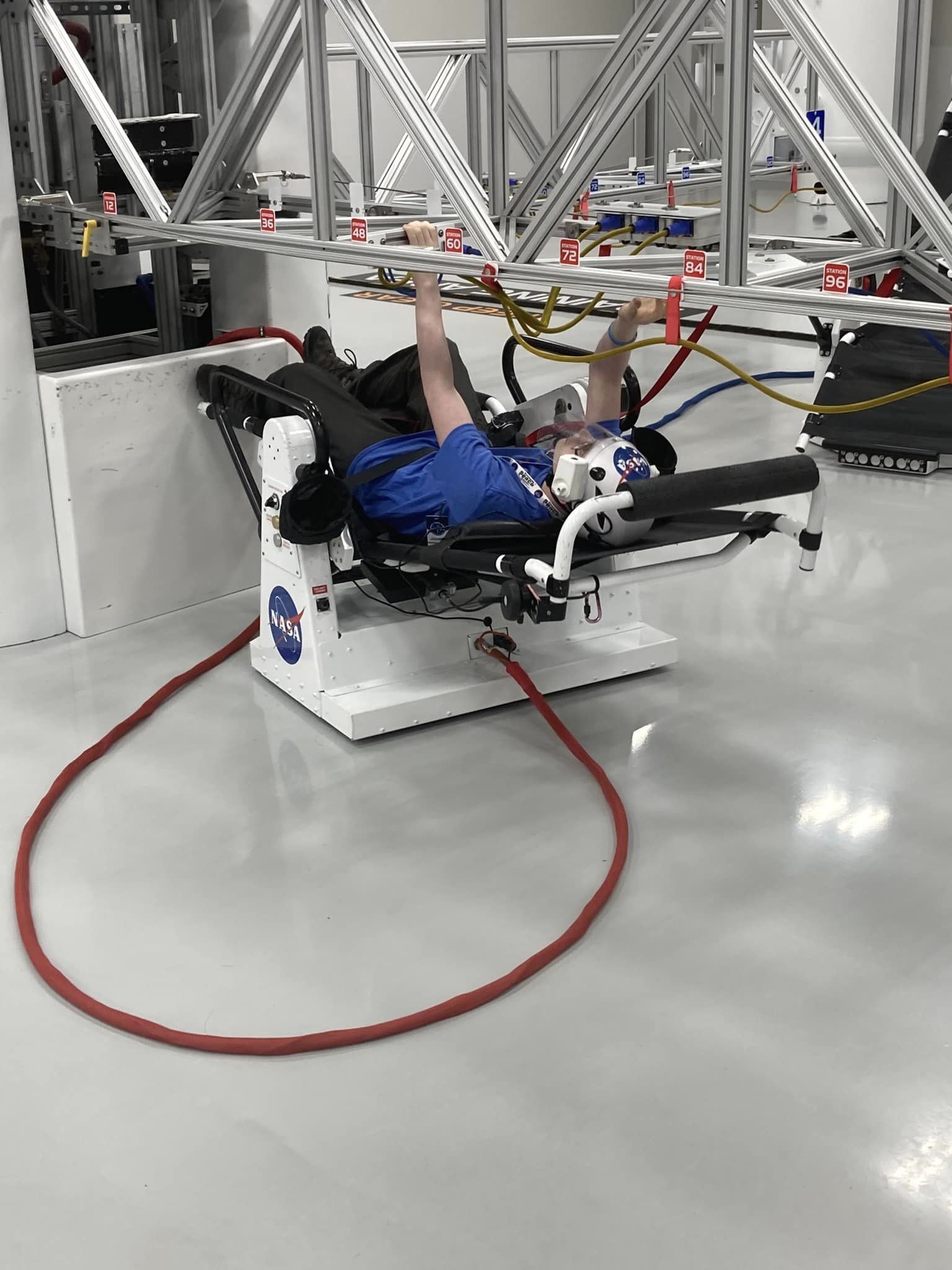 Astronaut training equipment