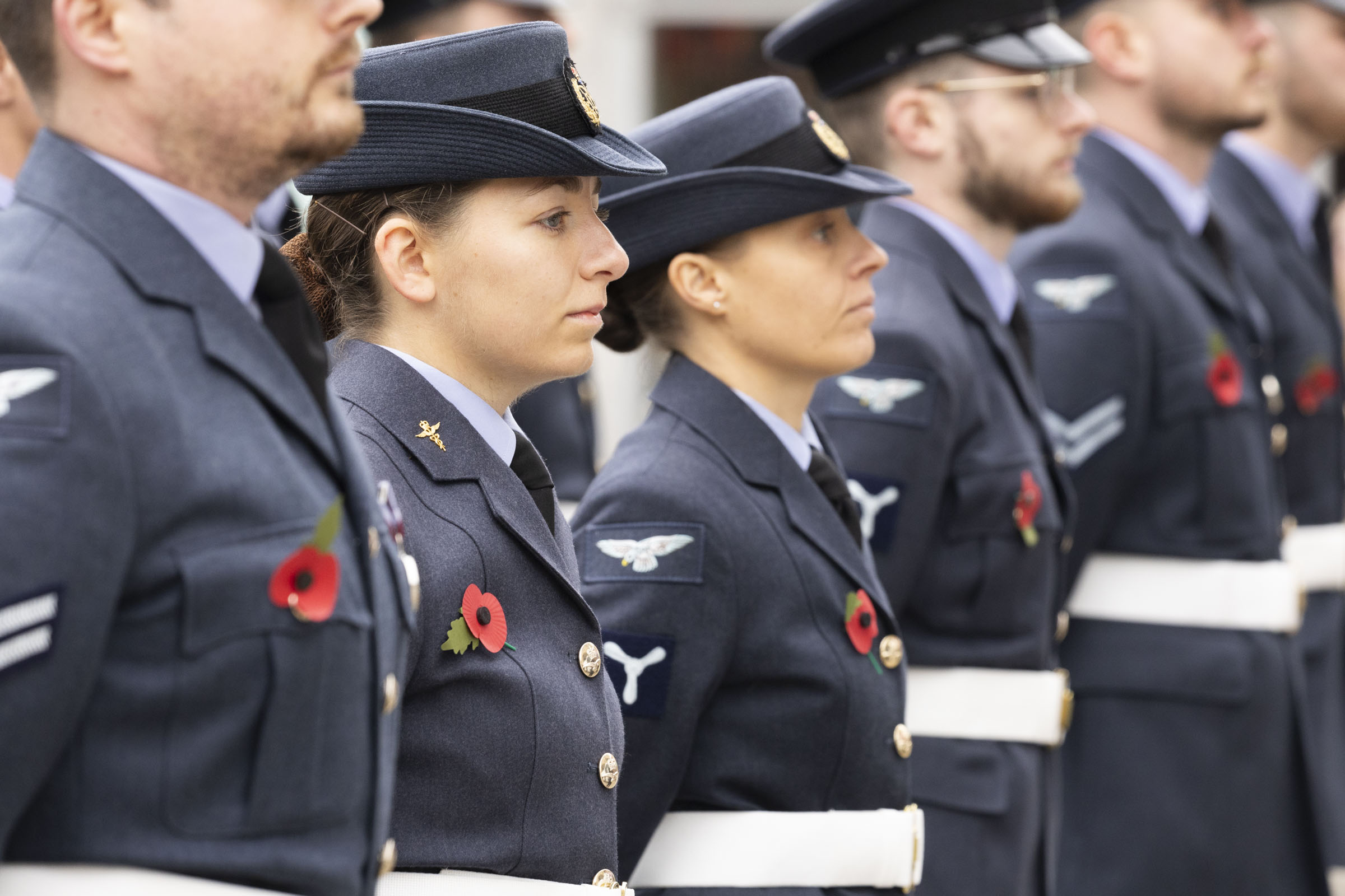 RAF Wittering join Peterborough residents at the city’s Service of Remembrance