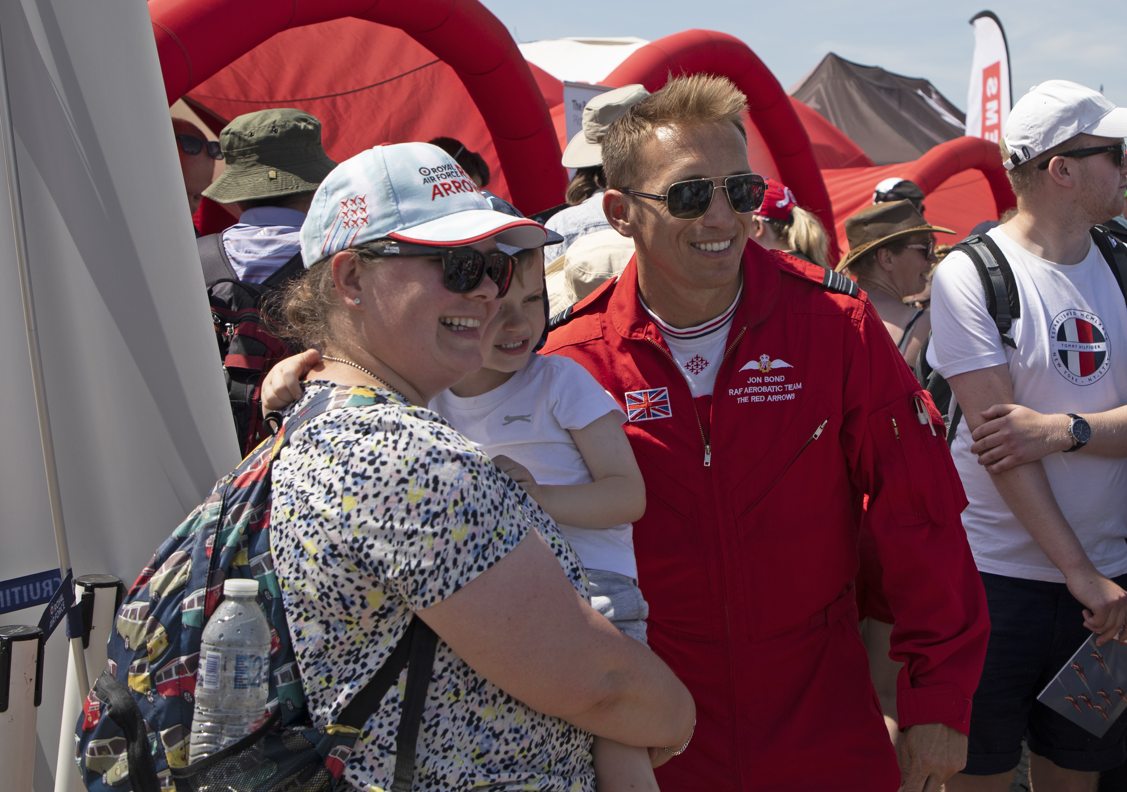 Red 1 - Squadron Leader Jon Bond - says his aim for the team is to inspire even more people at airshows across 2024.