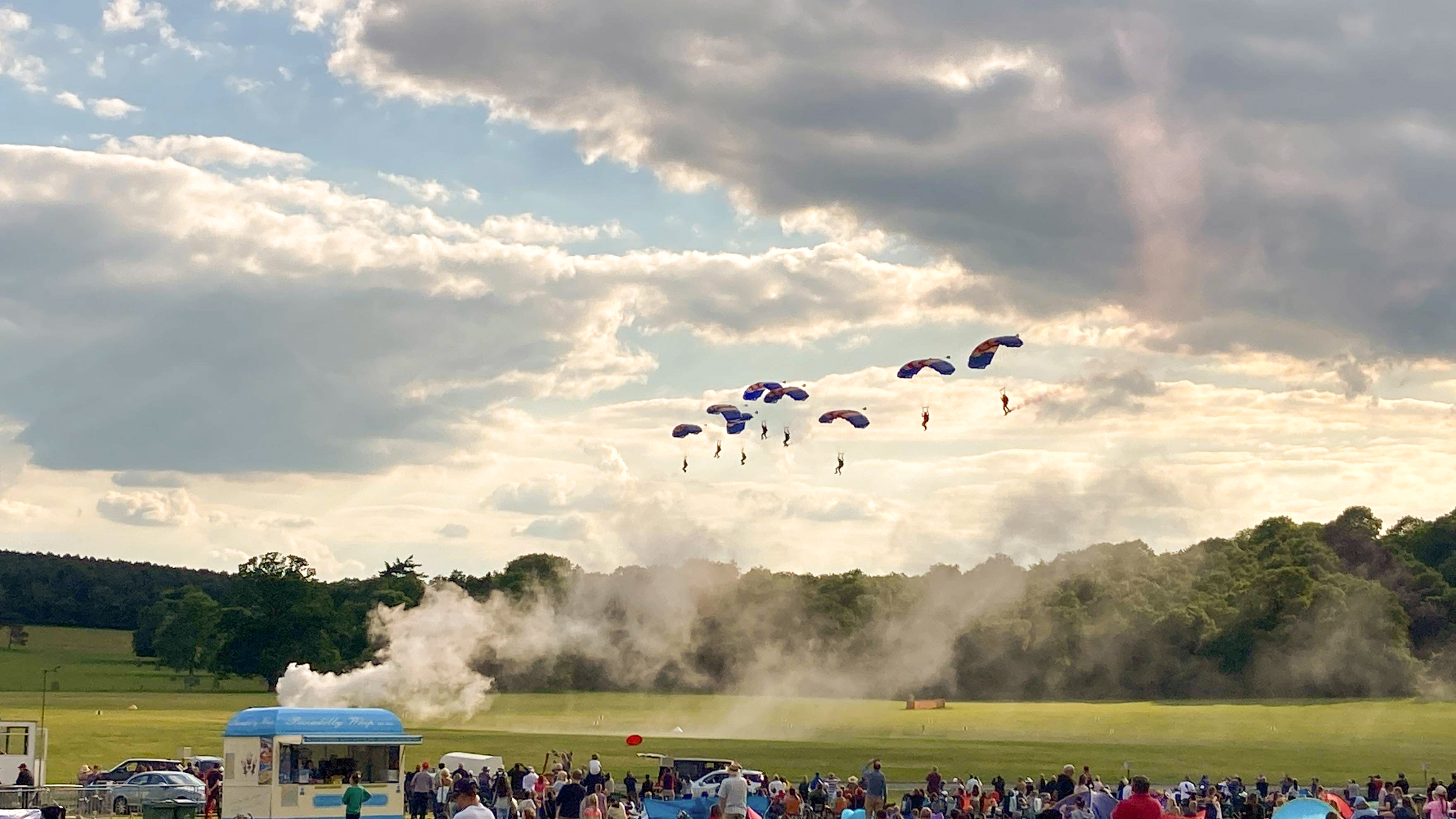 RAF Falcons Soar High Over Jubilee Weekend