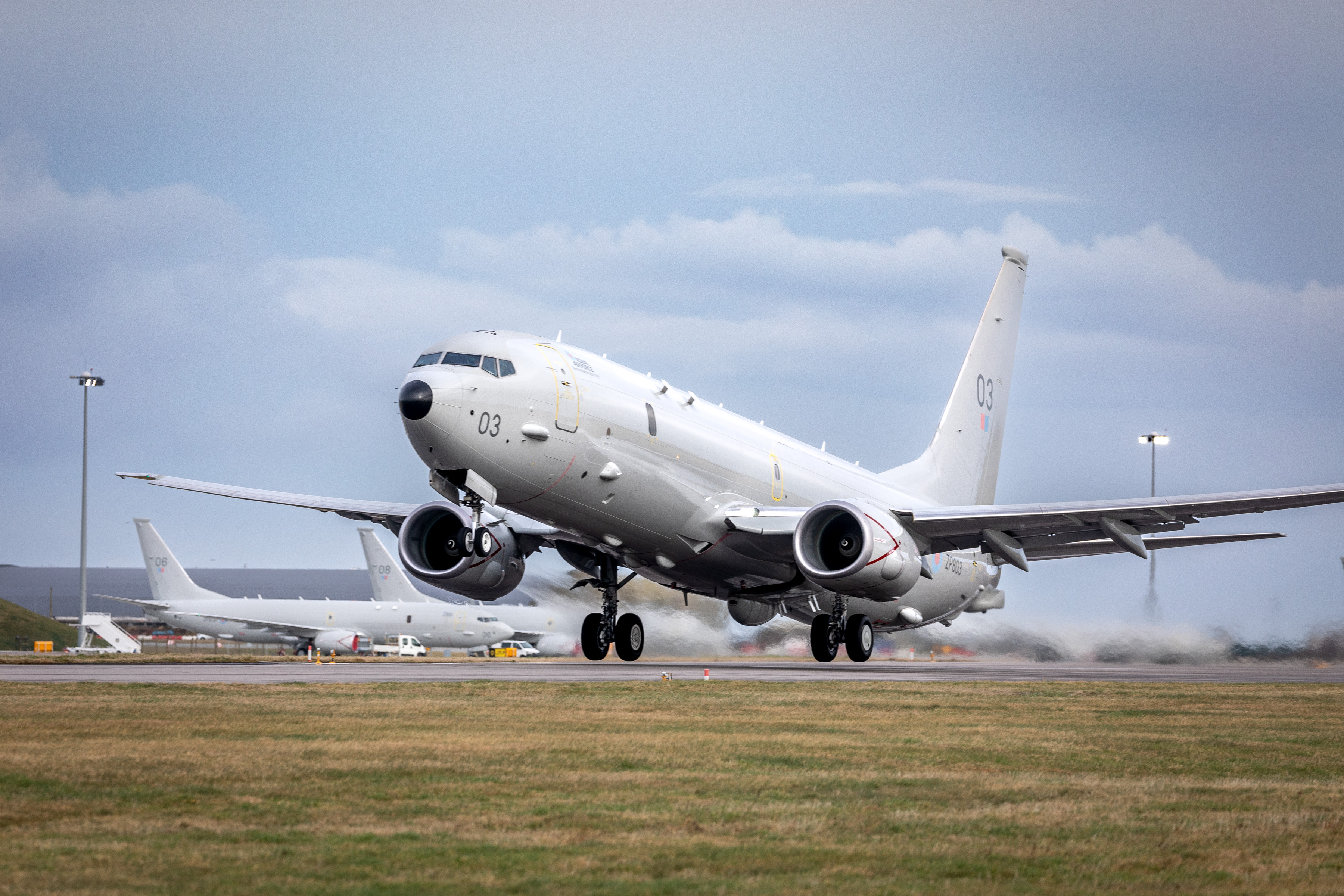 Poseidon taking off