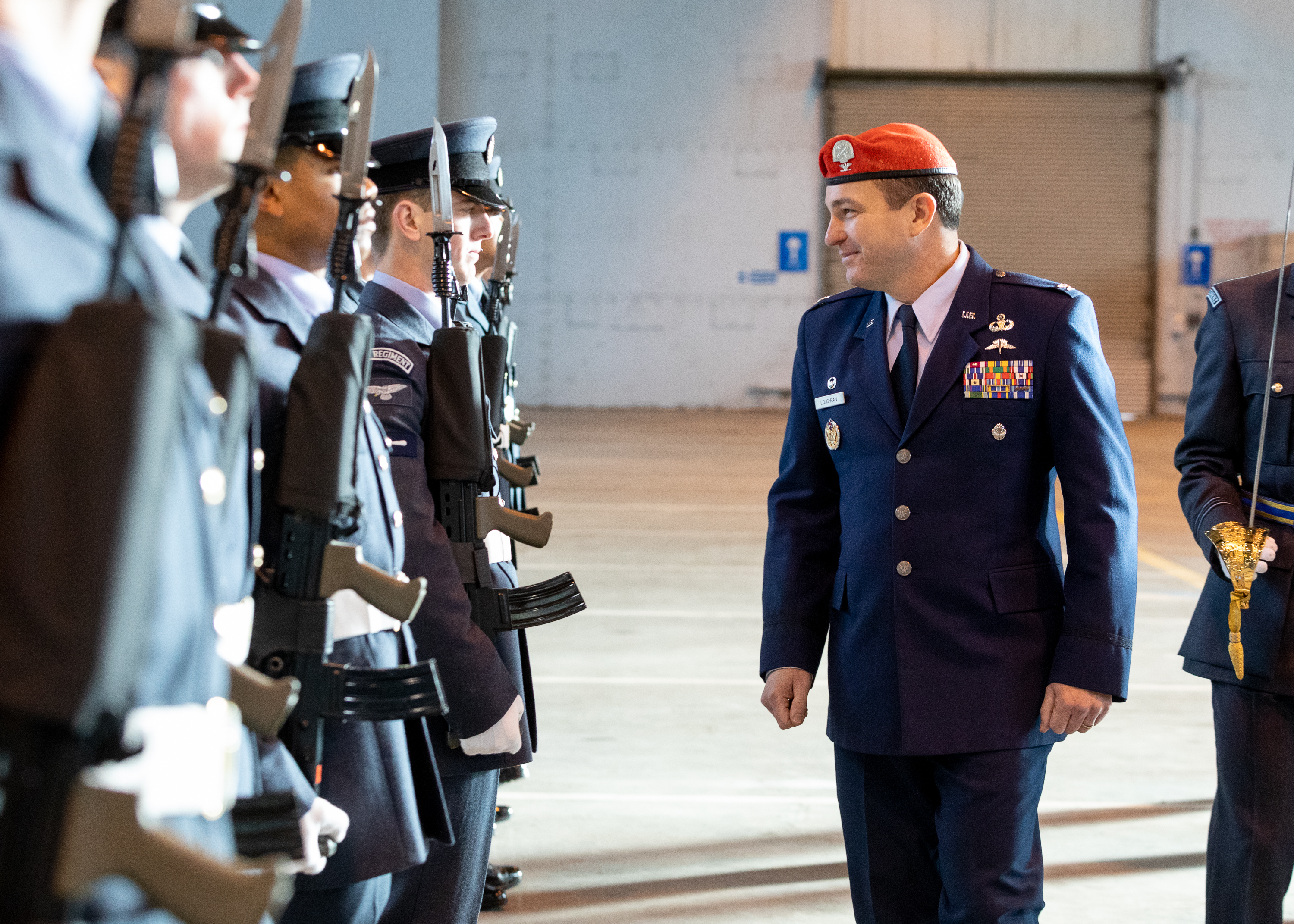 Col Loughran attended the Graduation from neighbouring RAF Mildenhall whereby he is currently Commander of the 752nd Special Operations Group