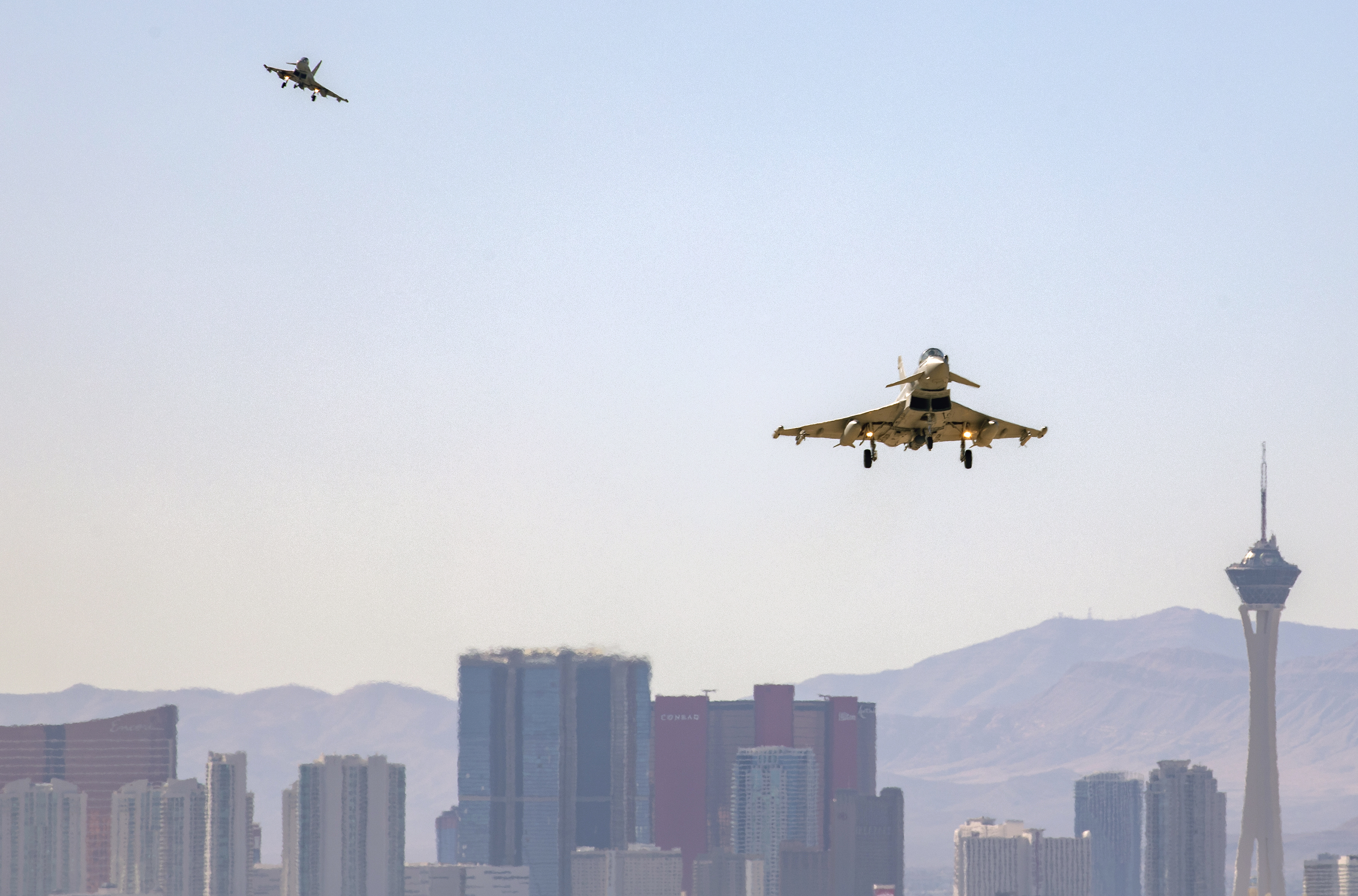 A large RAF detachment of over 300 personnel, currently in the United States, has begun Exercise Red Flag, with flying missions beginning on Monday 24 January