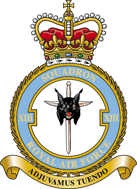 13 Squadron badge.