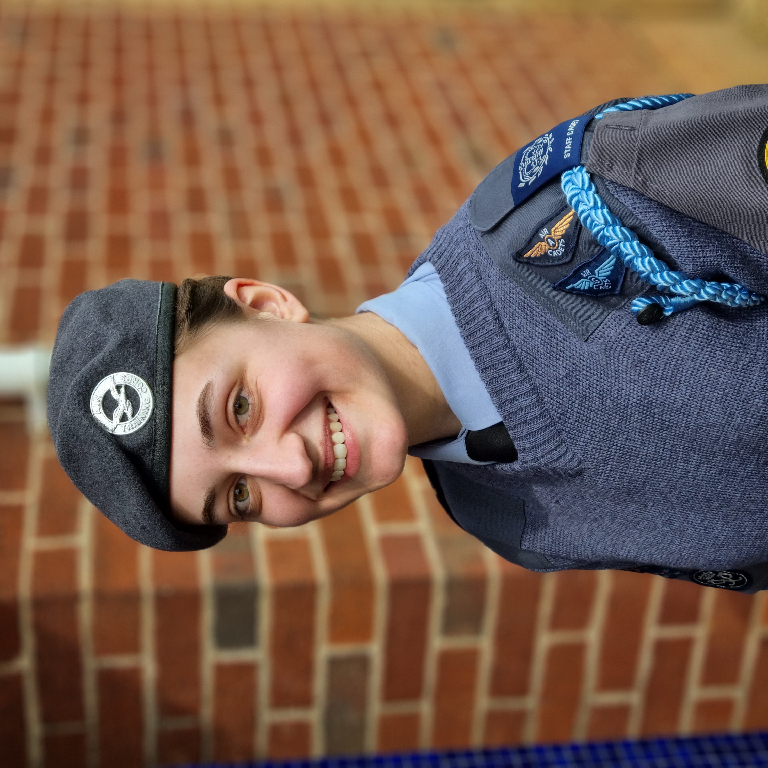 Portrait of Cadet WO Chloe Harber.