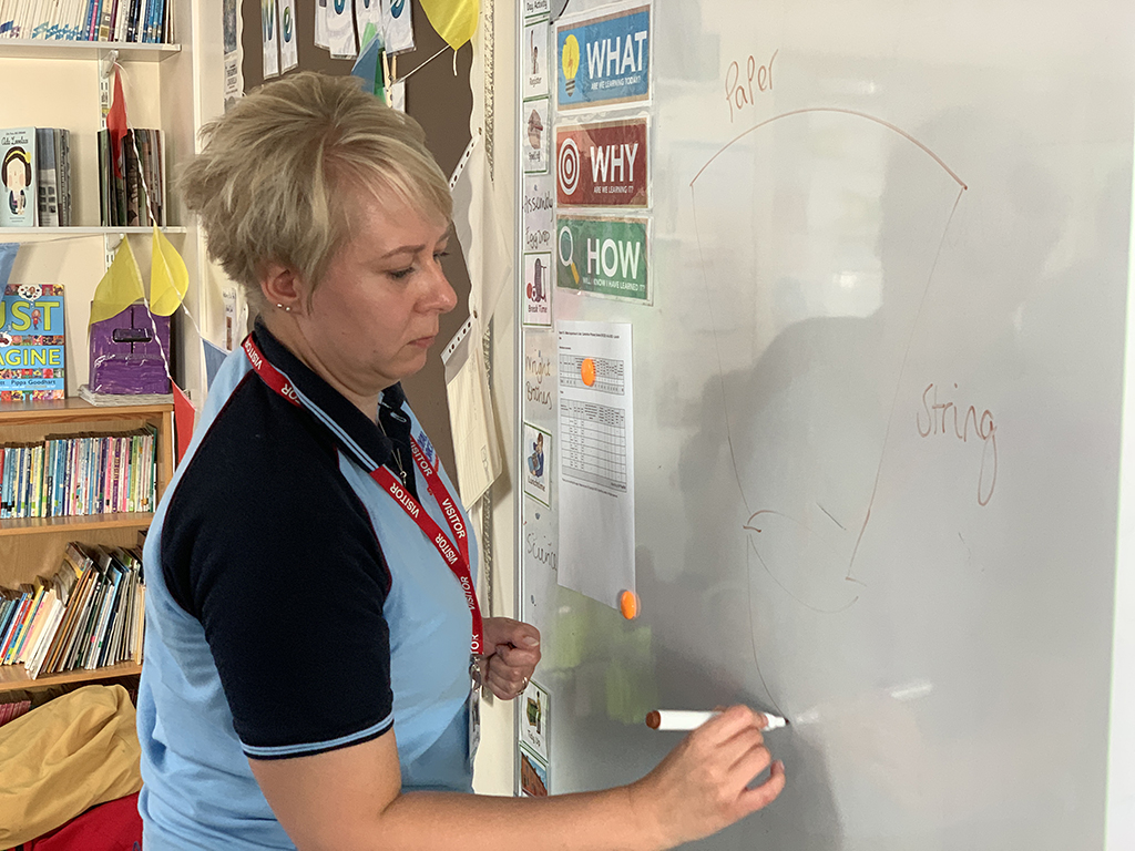 RAF Brize Norton Gives a Helping Hand to Local School’s STEAM Week