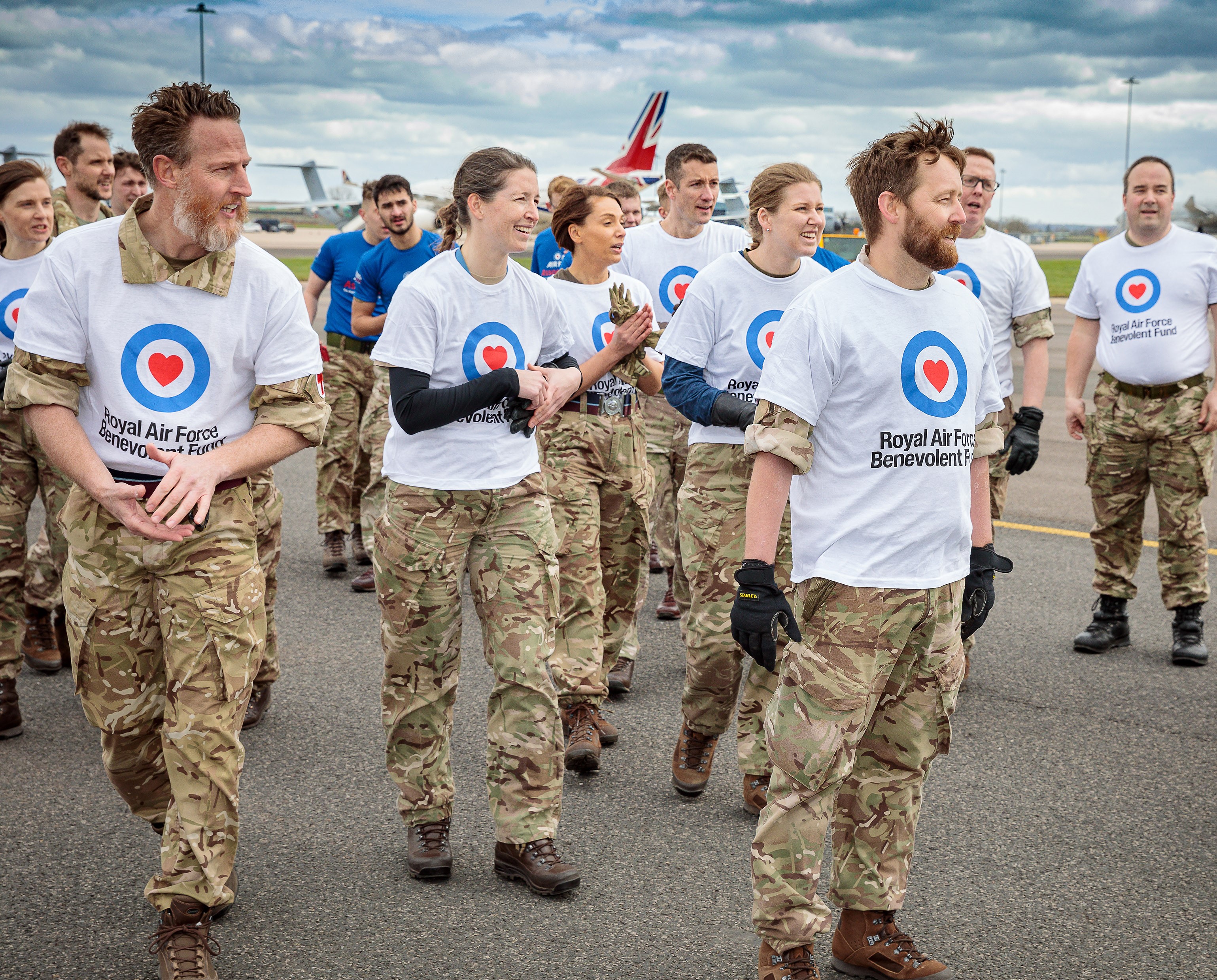 The Hercules Charity Pull took place at RAF Brize Norton on 5 Apr 22, raising money for two extremely deserving charities.