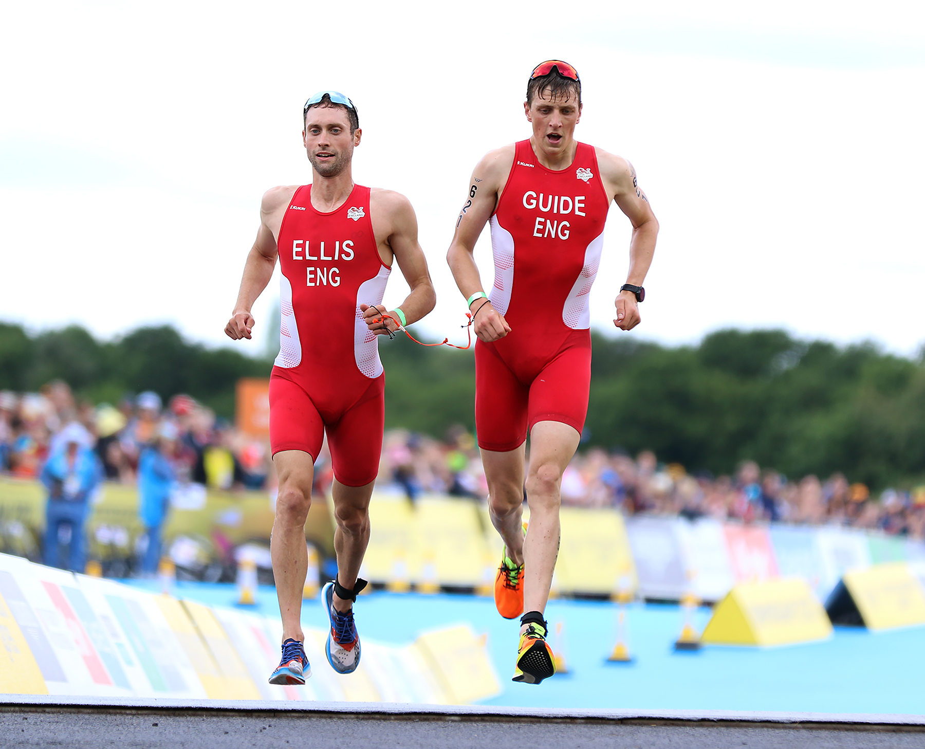 Image shows runners in the race.