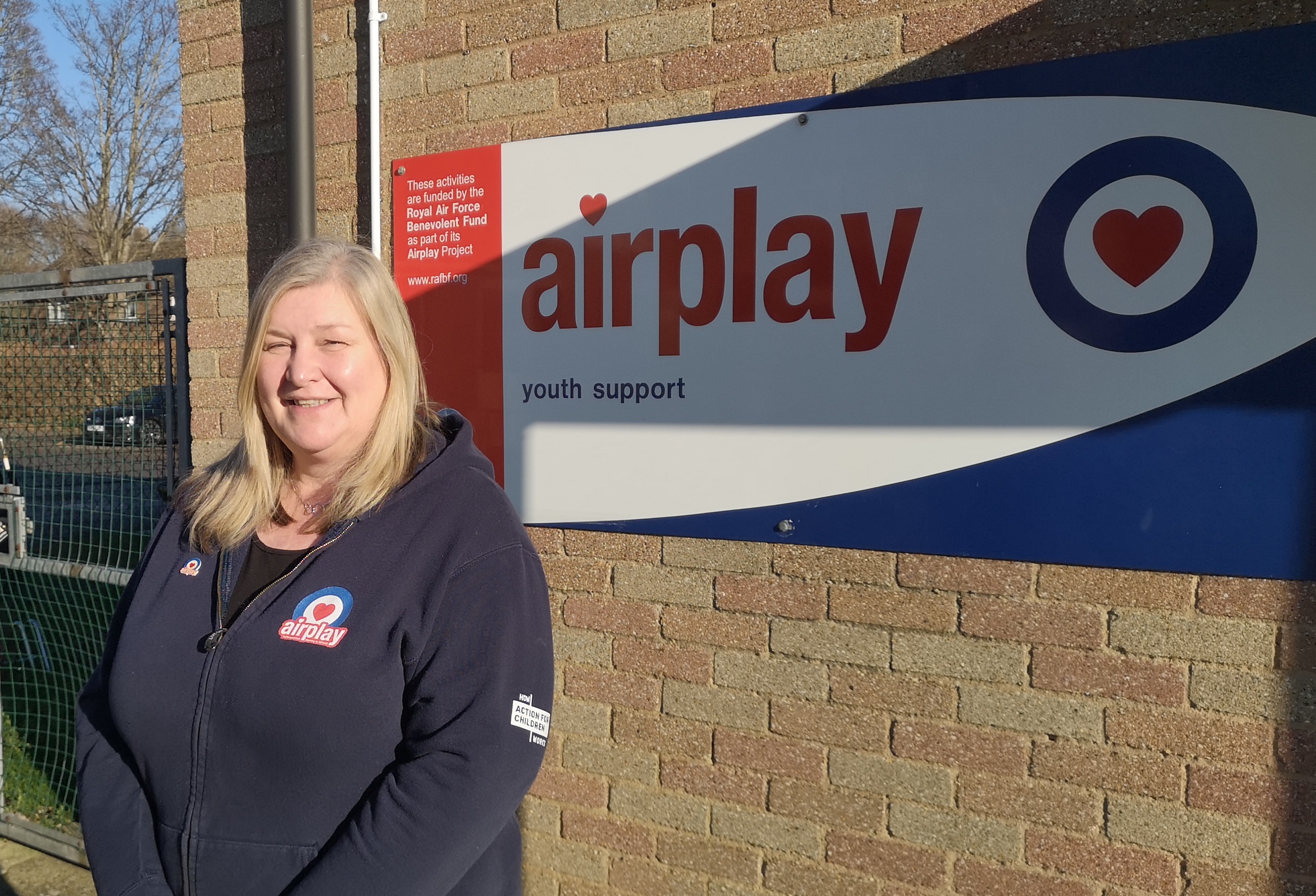 RAF Wittering Youth Worker Sharon Pollard