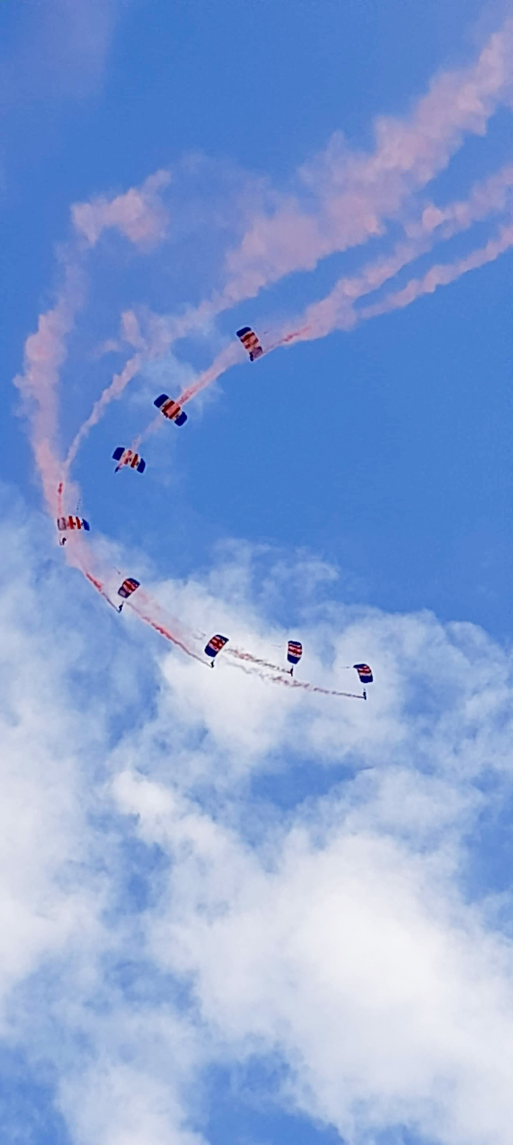 RAF Falcons Soar High Over Jubilee Weekend