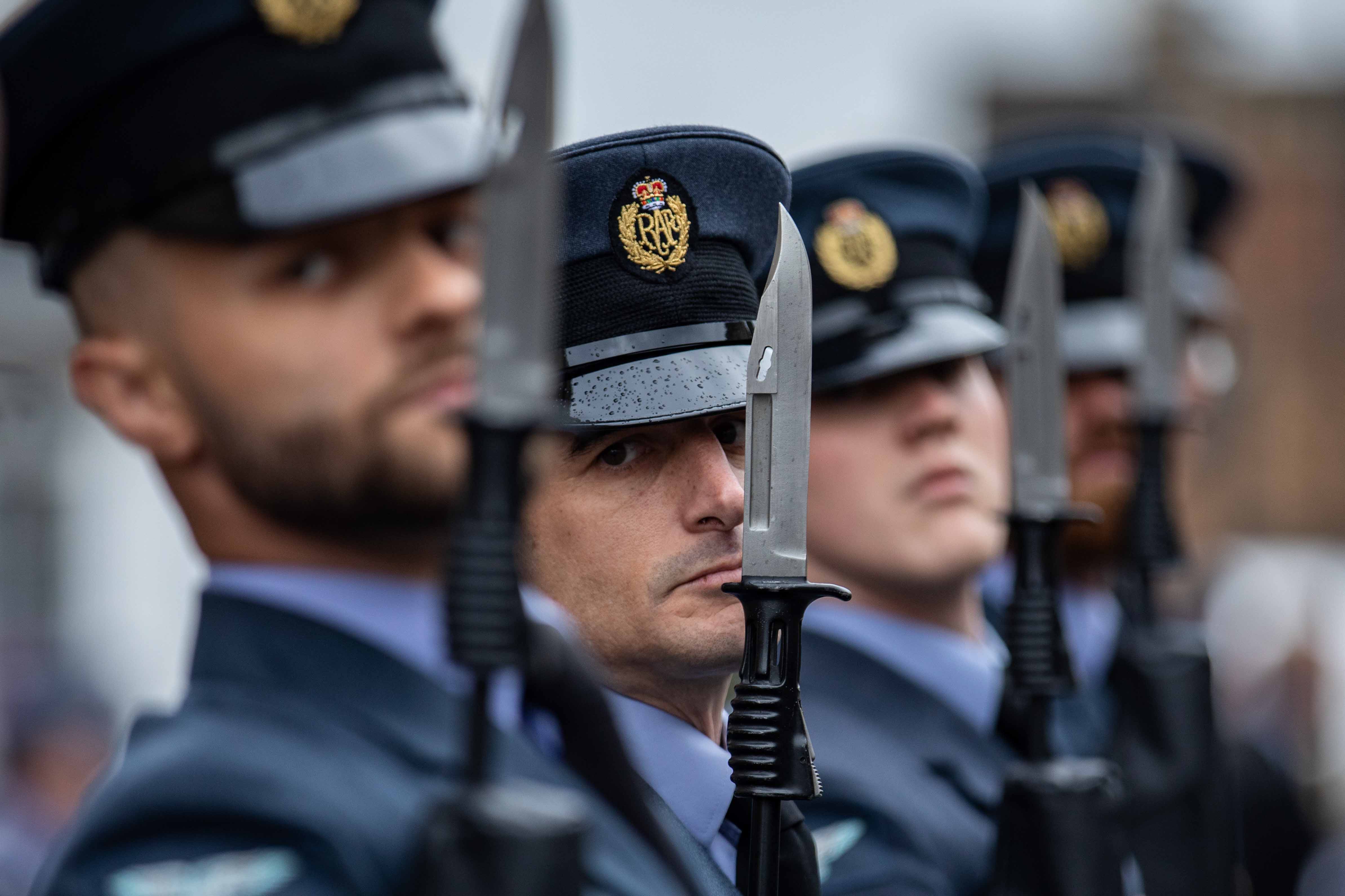 The Royal Air Force Wittering Parade