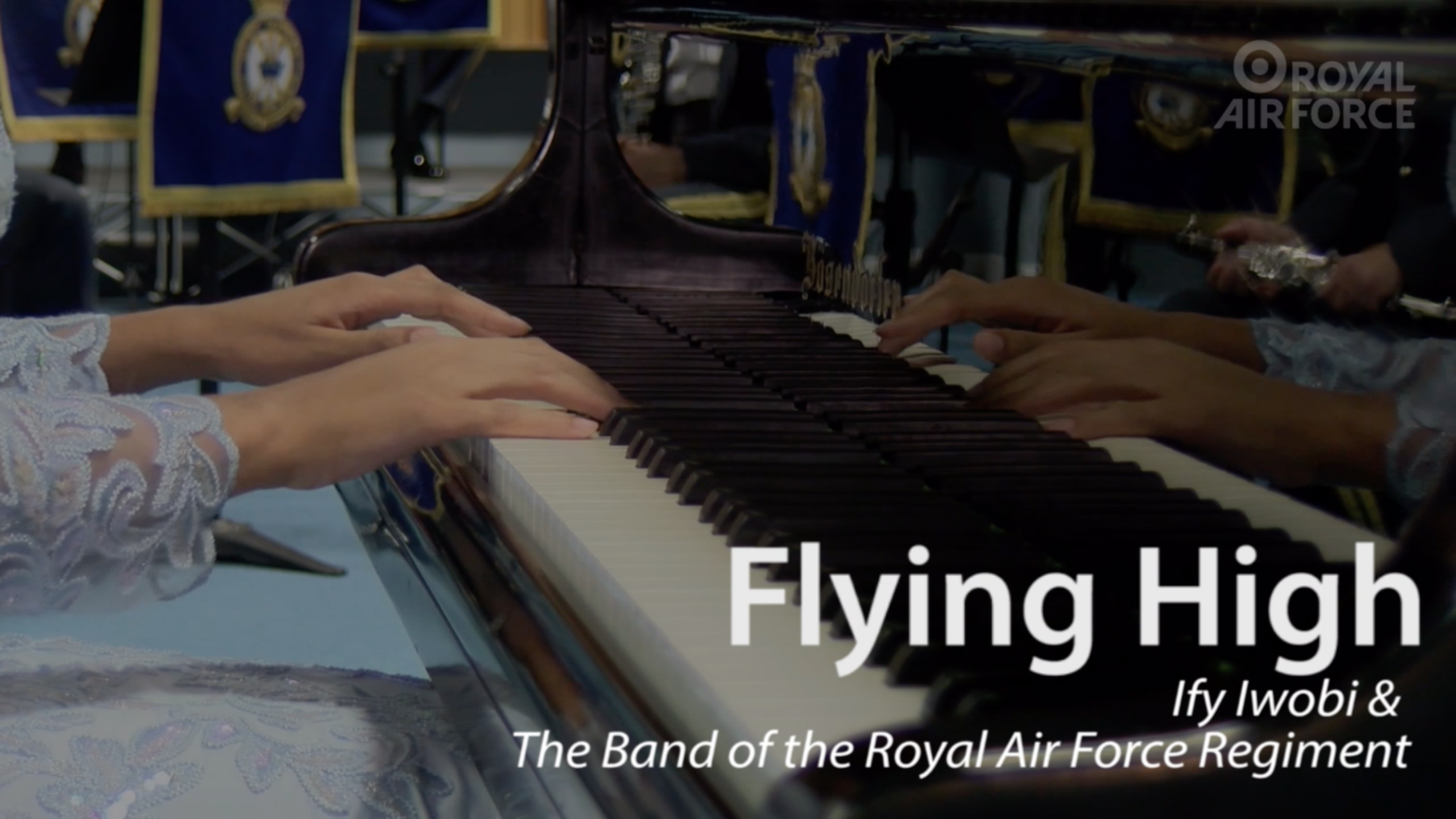 Ify playing the piano.