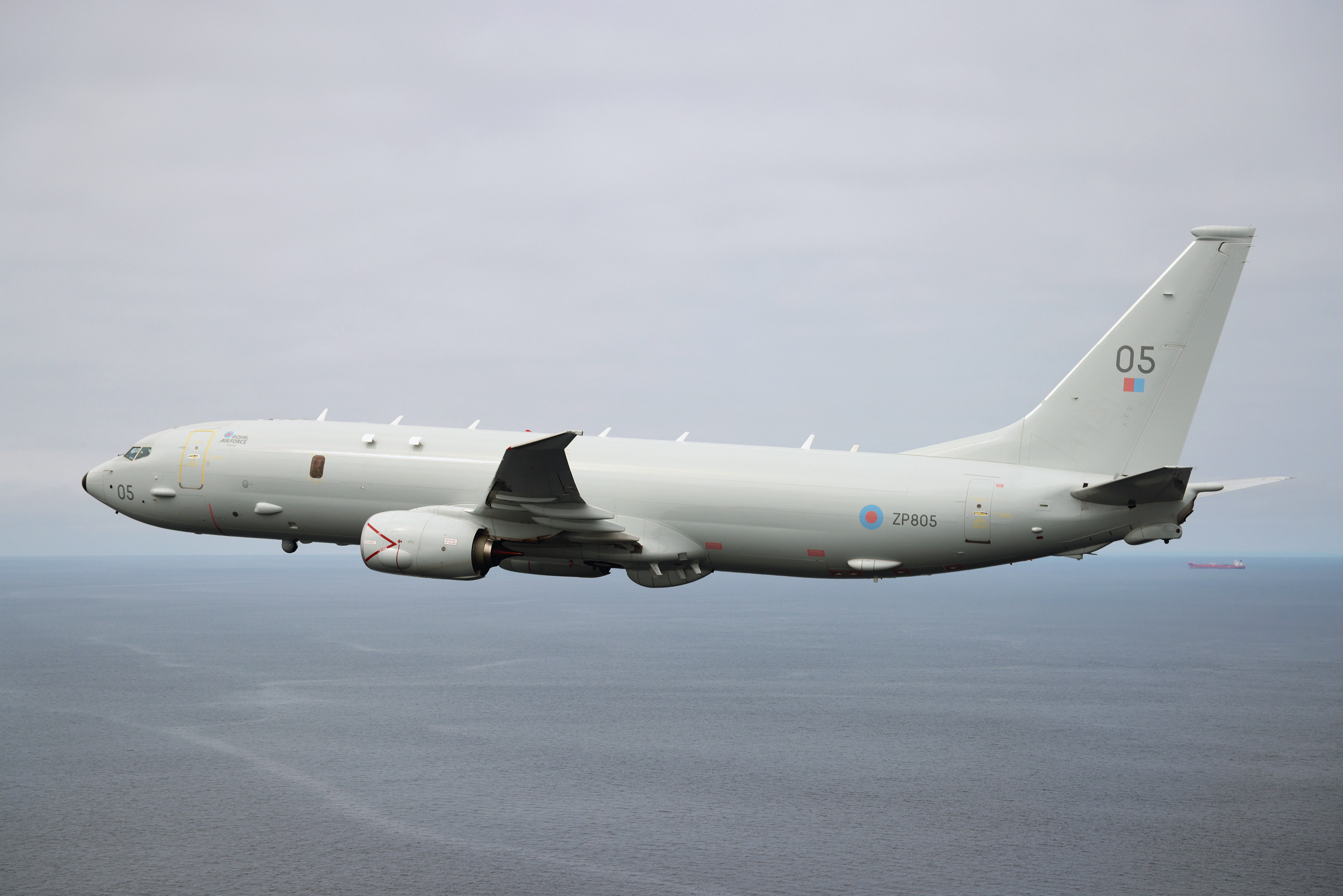 RAF P-8A Poseidon aircraft