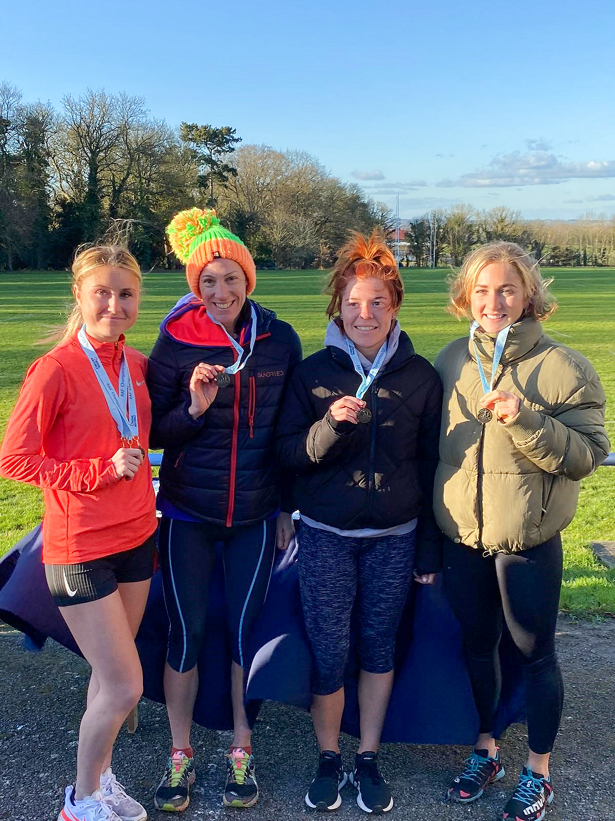 RAF Brize Norton Runs Away with a Double Gold Win - The women's team gold