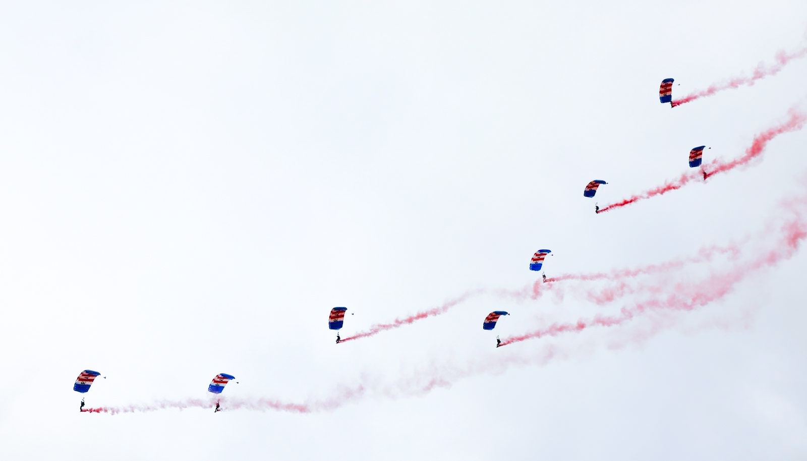 RAF Falcons Parachute Display Team kickstart their season at the Peterborough Truckfest