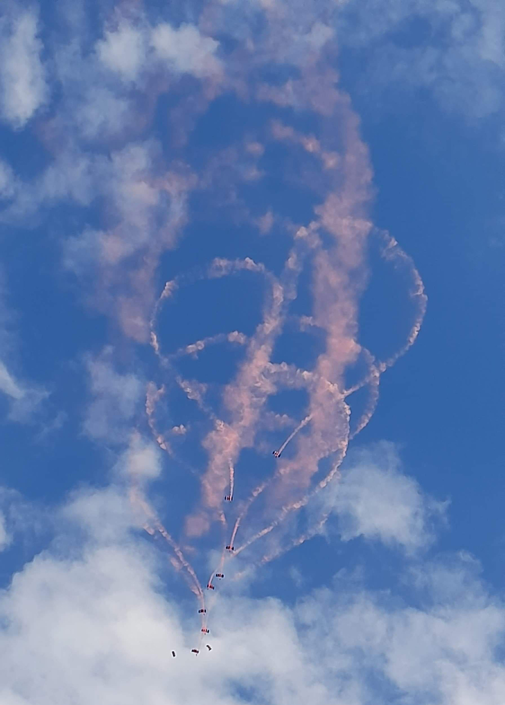 RAF Falcons Soar High Over Jubilee Weekend