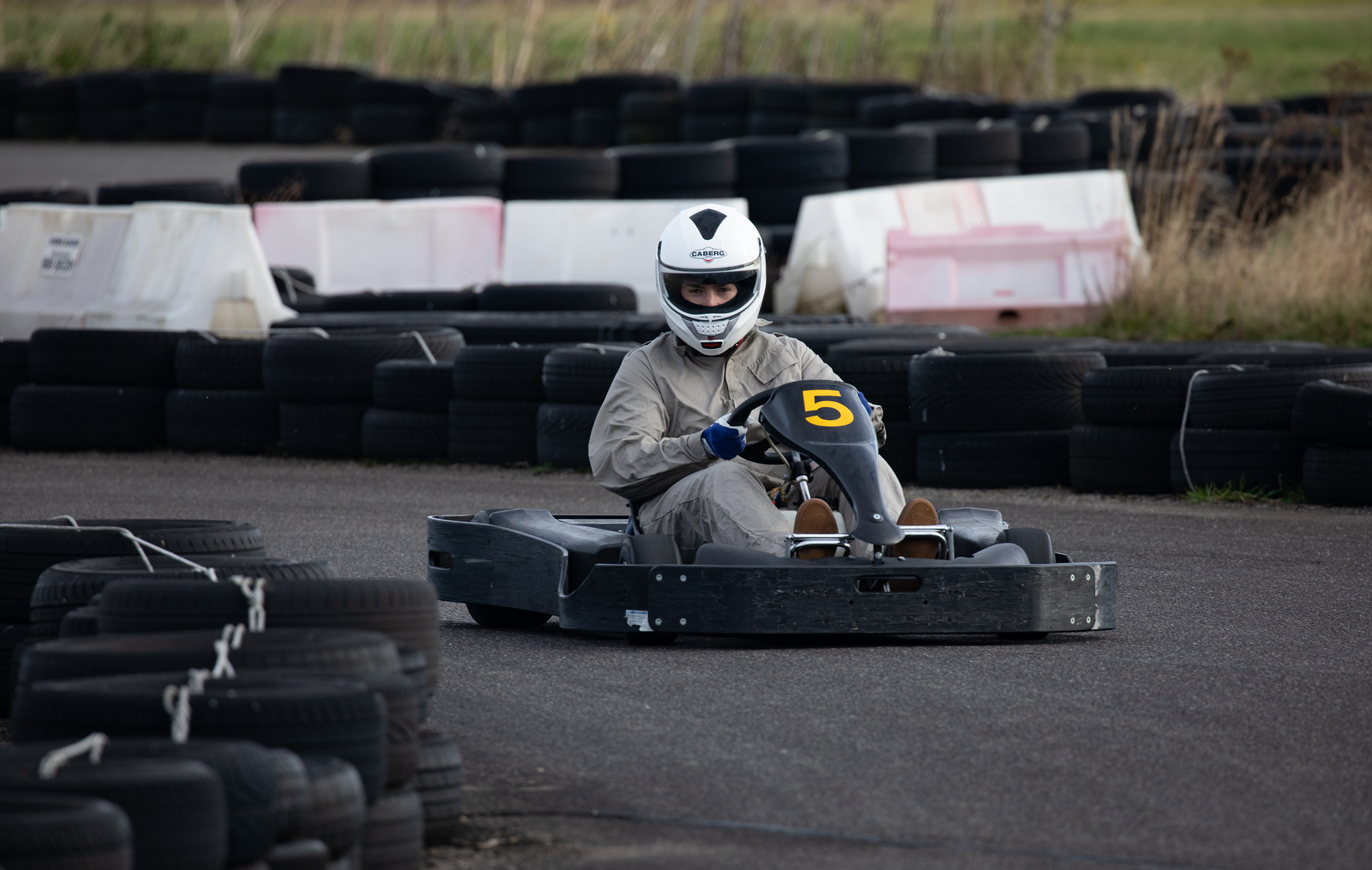 Karting at the RAFMSA open day at RAF Wittering