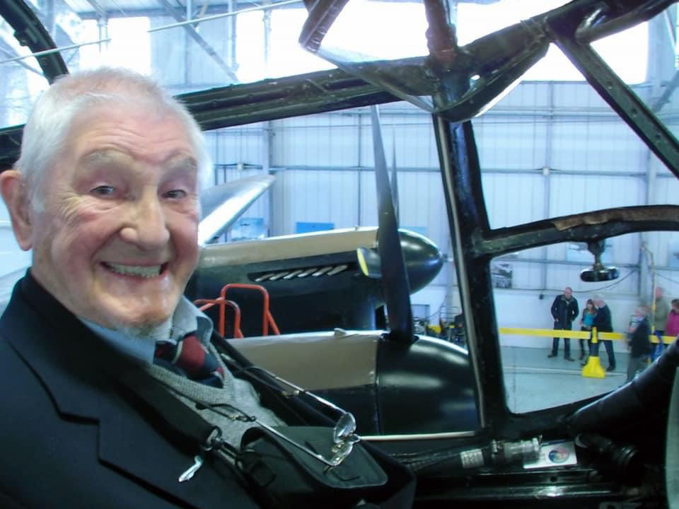 Raf Python Eric 611 Squadron celebrate 100th birthday of former RAF Pilot | Royal Air Force