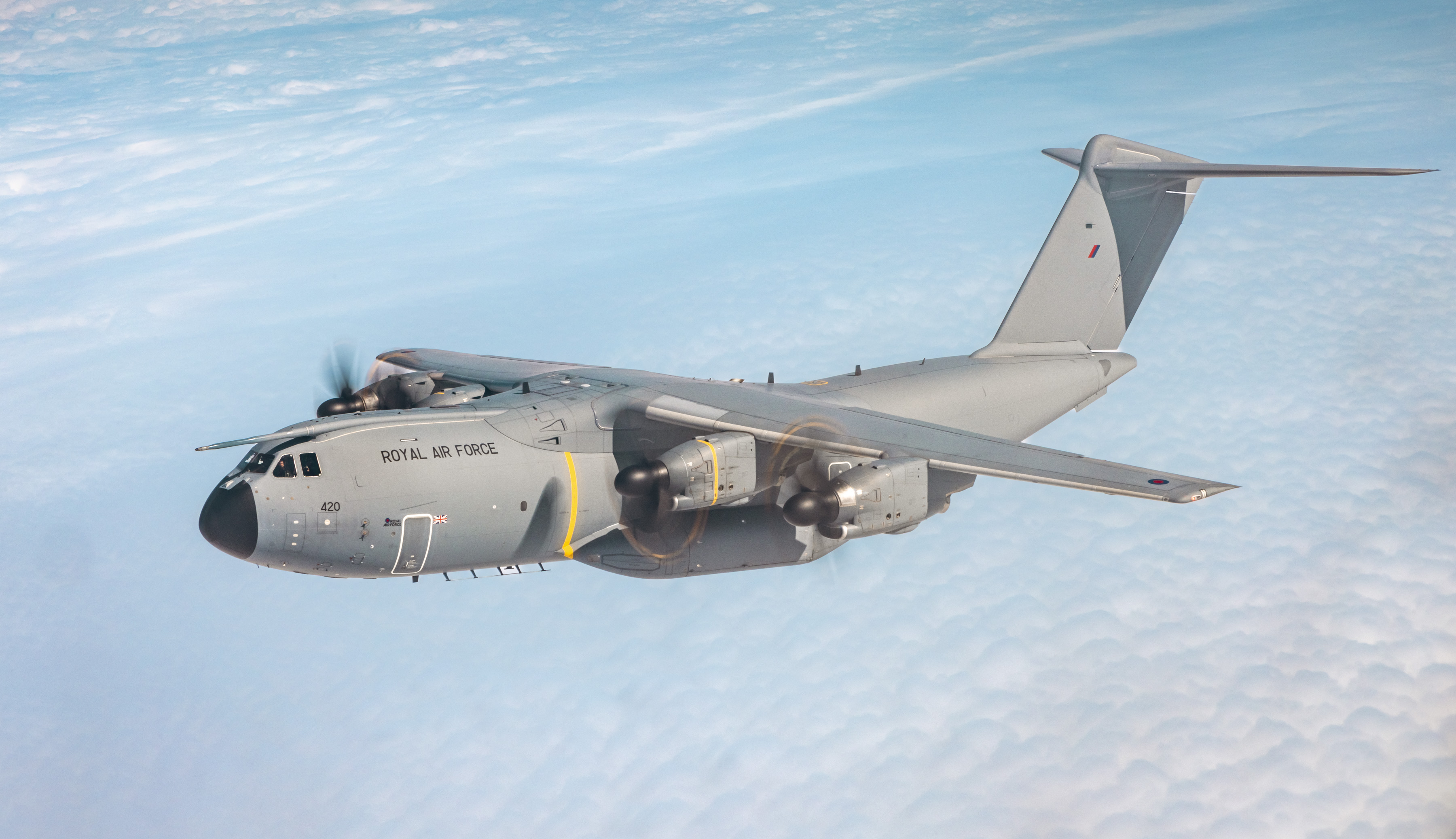 A Royal Air Force Brize Norton A400M Atlas aircraft has carried out the longest ever flight by this aircraft type to start the RAF deployment for Exercise Mobility Guardian 23.