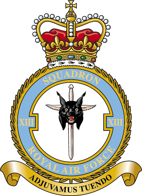 13 Squadron badge.