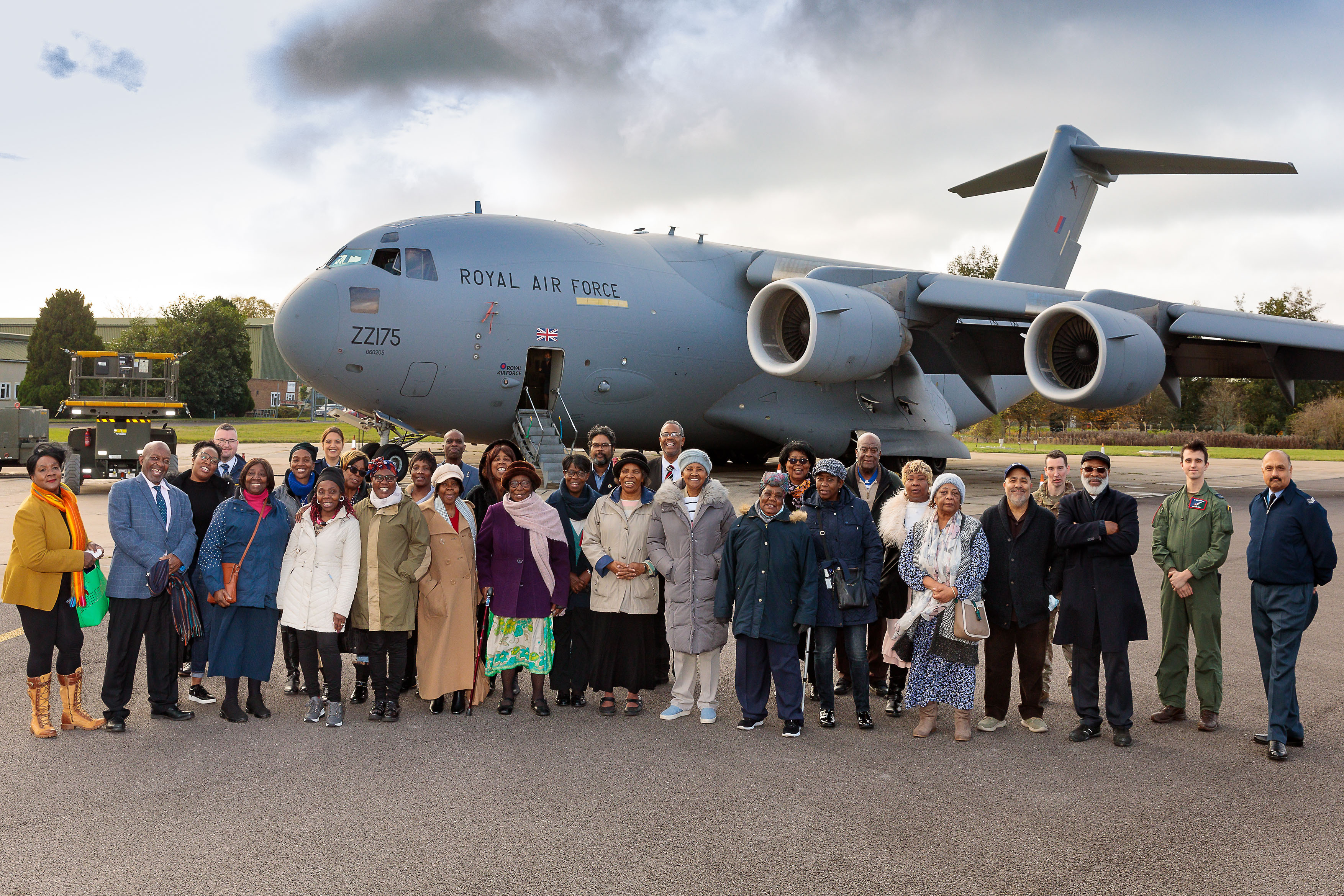 On 23rd November, Community and Religious Leaders from the Birmingham area visited RAF Brize Norton for a familiarisation event, highlighting the wide range of branches available to the young adults in their communities.