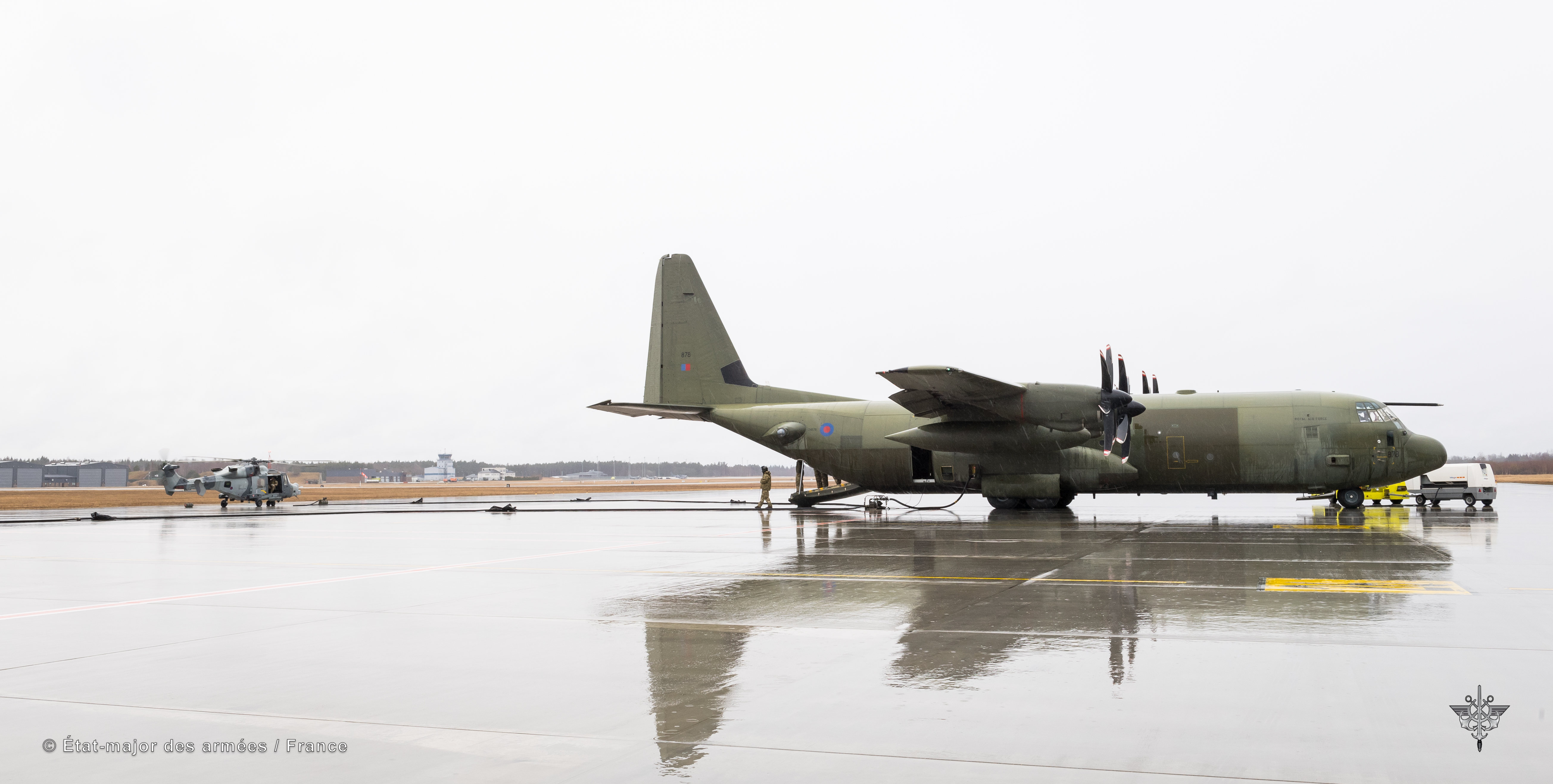 Atlas on airfield.