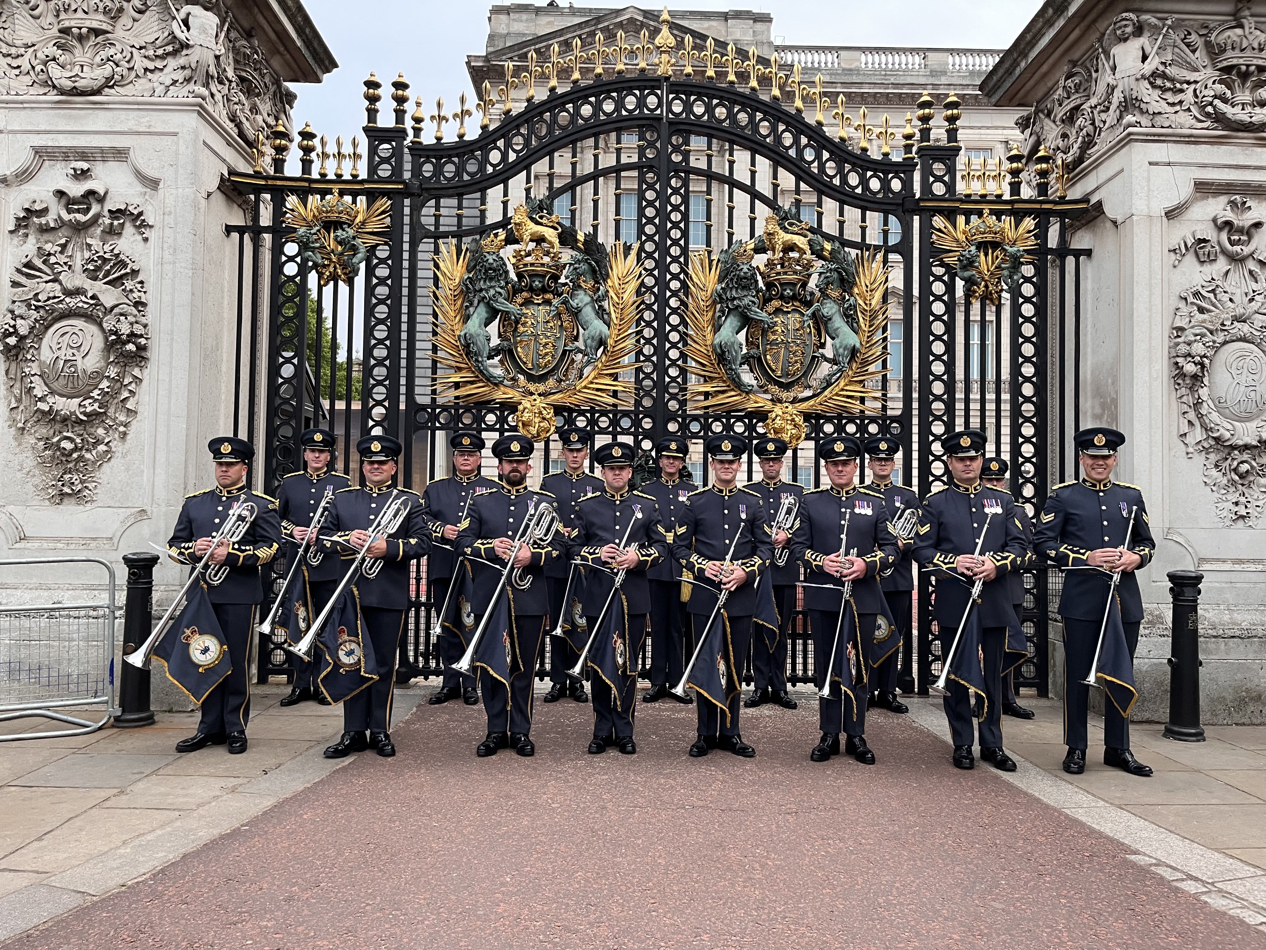 The Fanfare Trumpeters of the Royal Air Force
