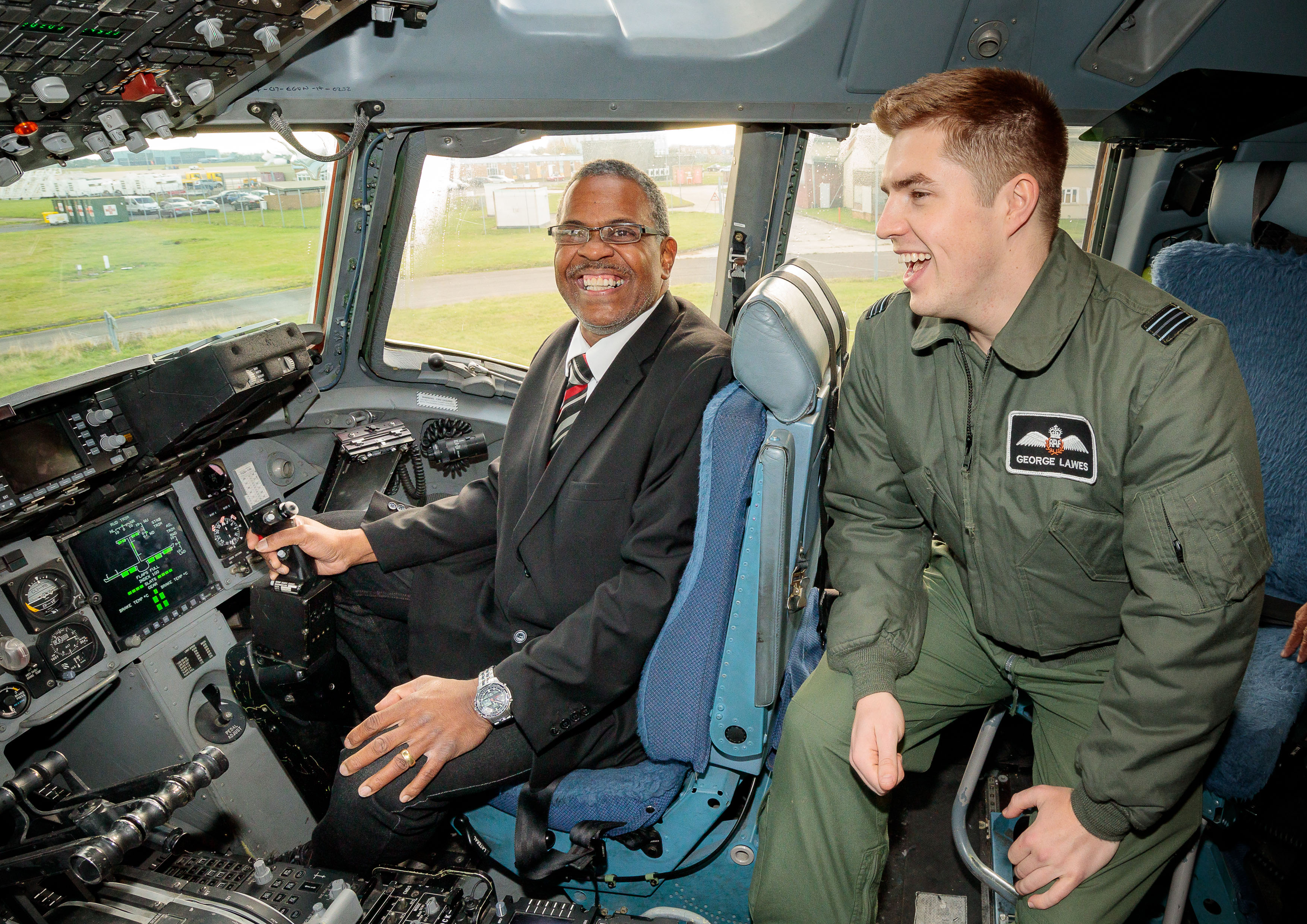 On 23rd November, Community and Religious Leaders from the Birmingham area visited RAF Brize Norton for a familiarisation event, highlighting the wide range of branches available to the young adults in their communities.
