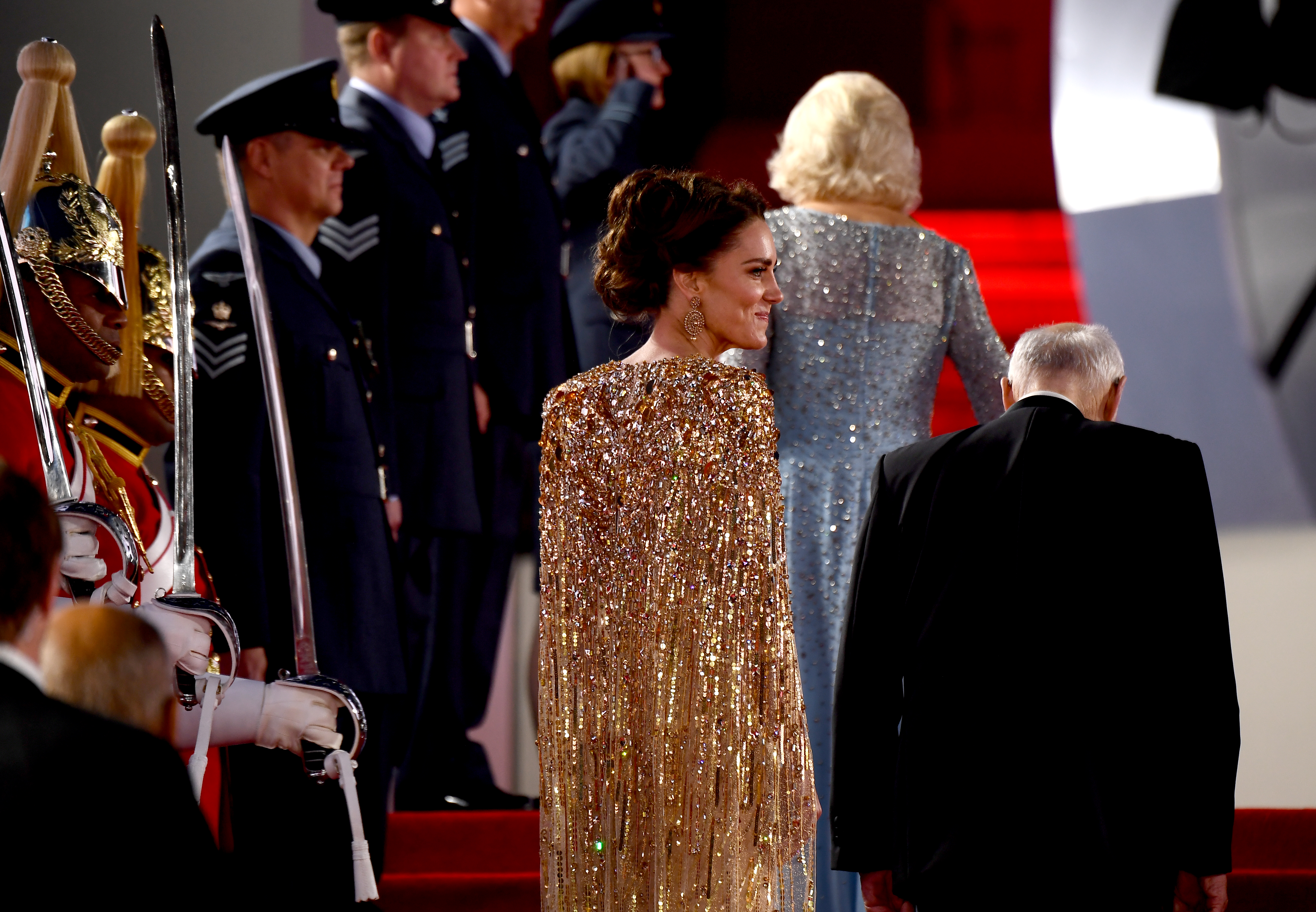 The Duchess of Cambridge on the red carpet.