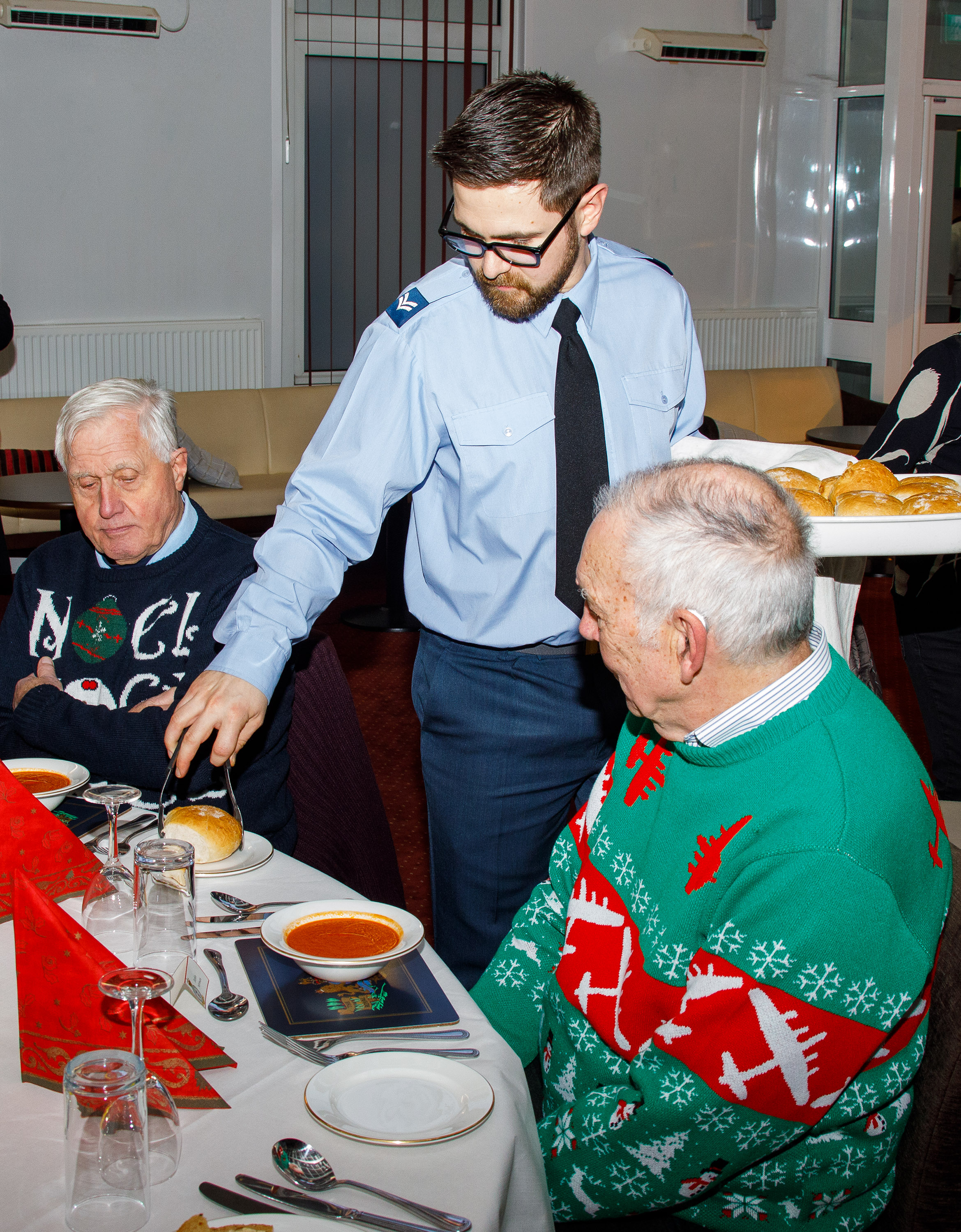 On 6 December, a small team from the Station organised the first Veterans Christmas Lunch since the lockdown started.