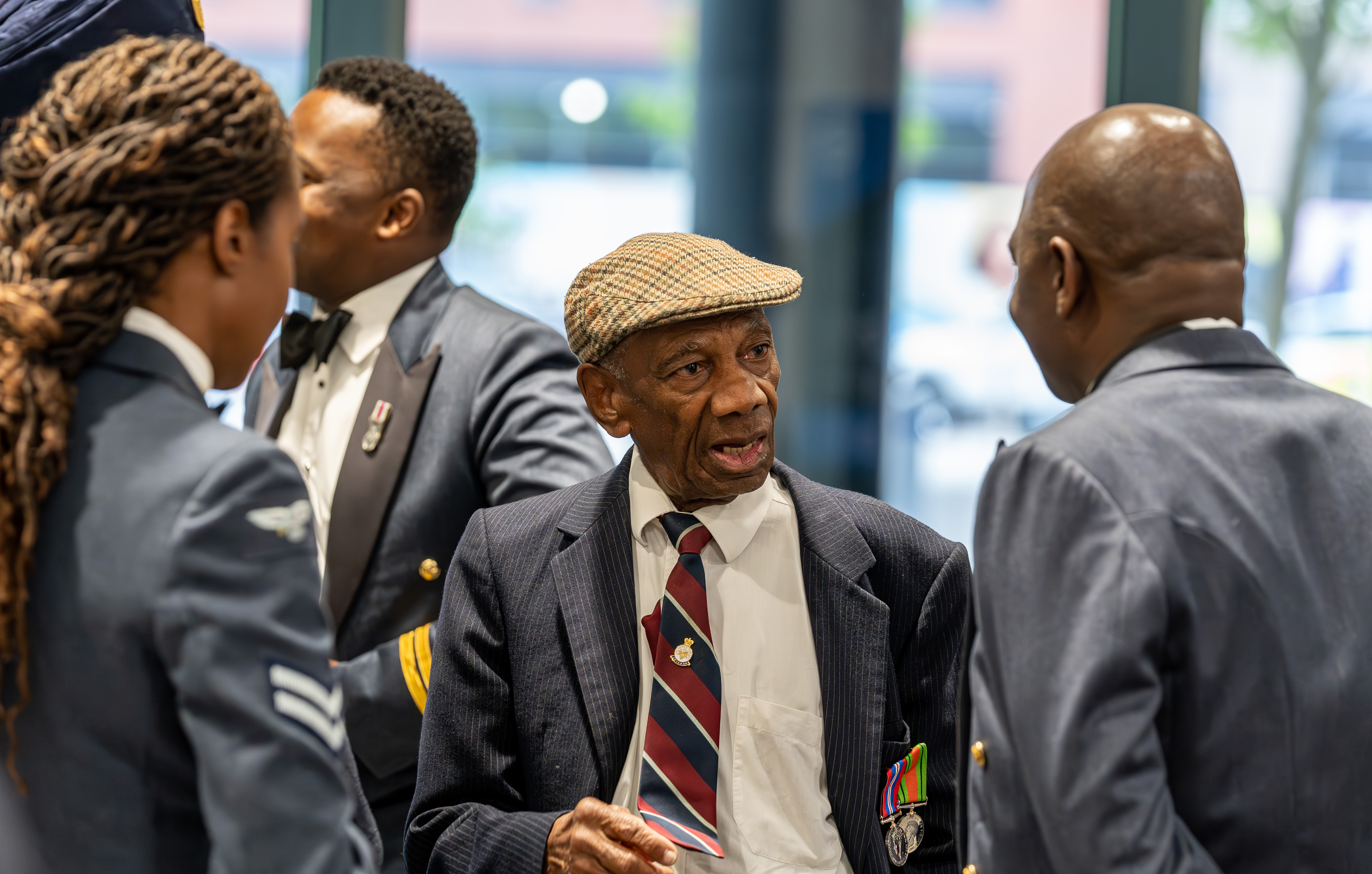 98yr old veteran, Mr Prince Albert Jacob
