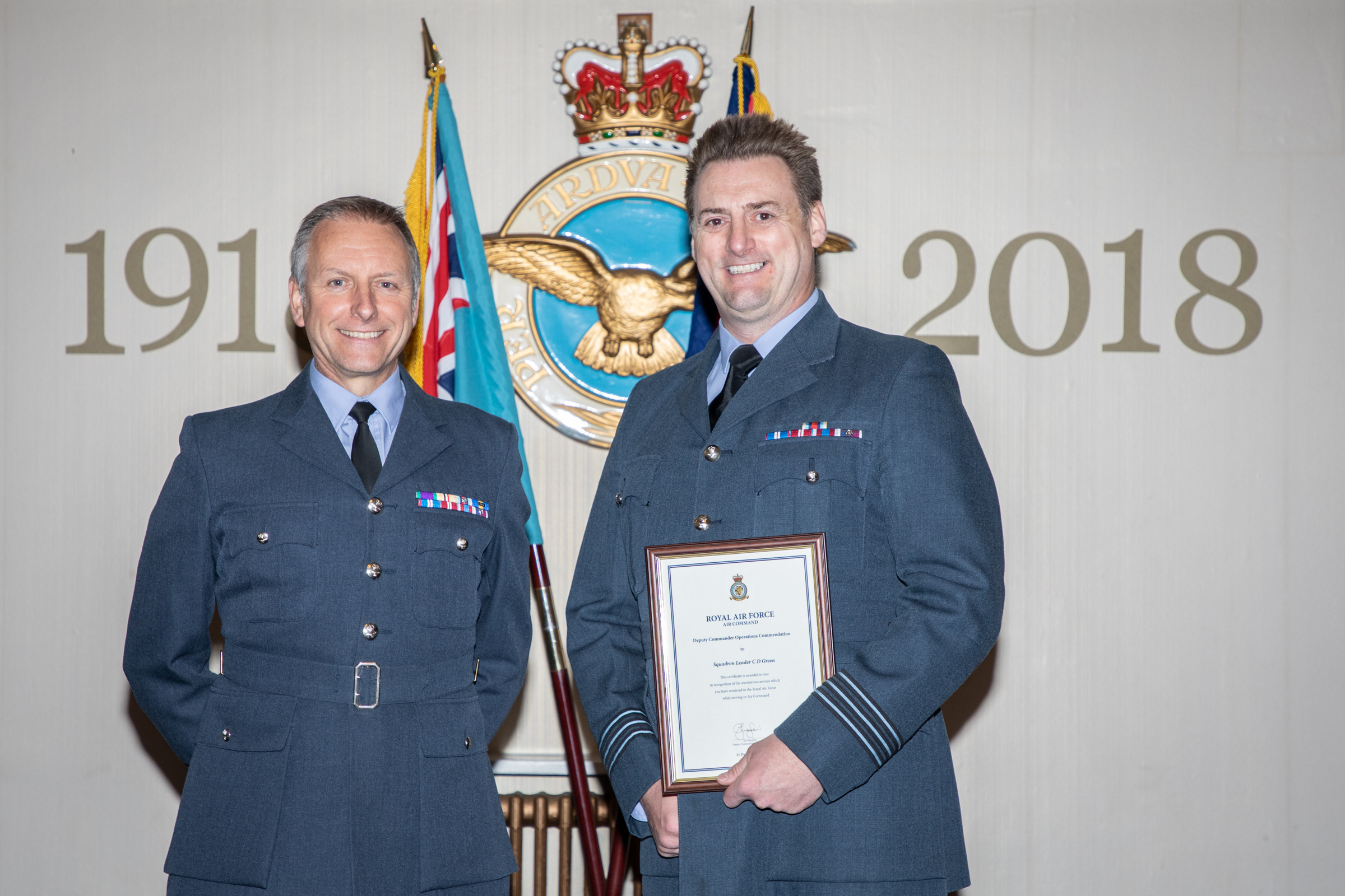 Wing Commander Raf Rank Special Commendation For RAF Wittering Officer | Royal Air Force