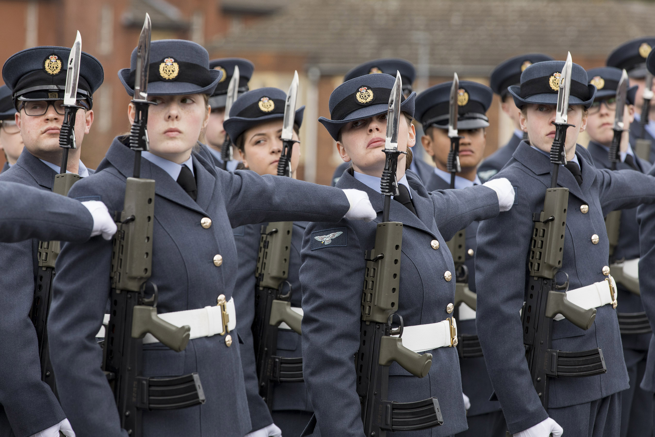 Personnel on Parade.
