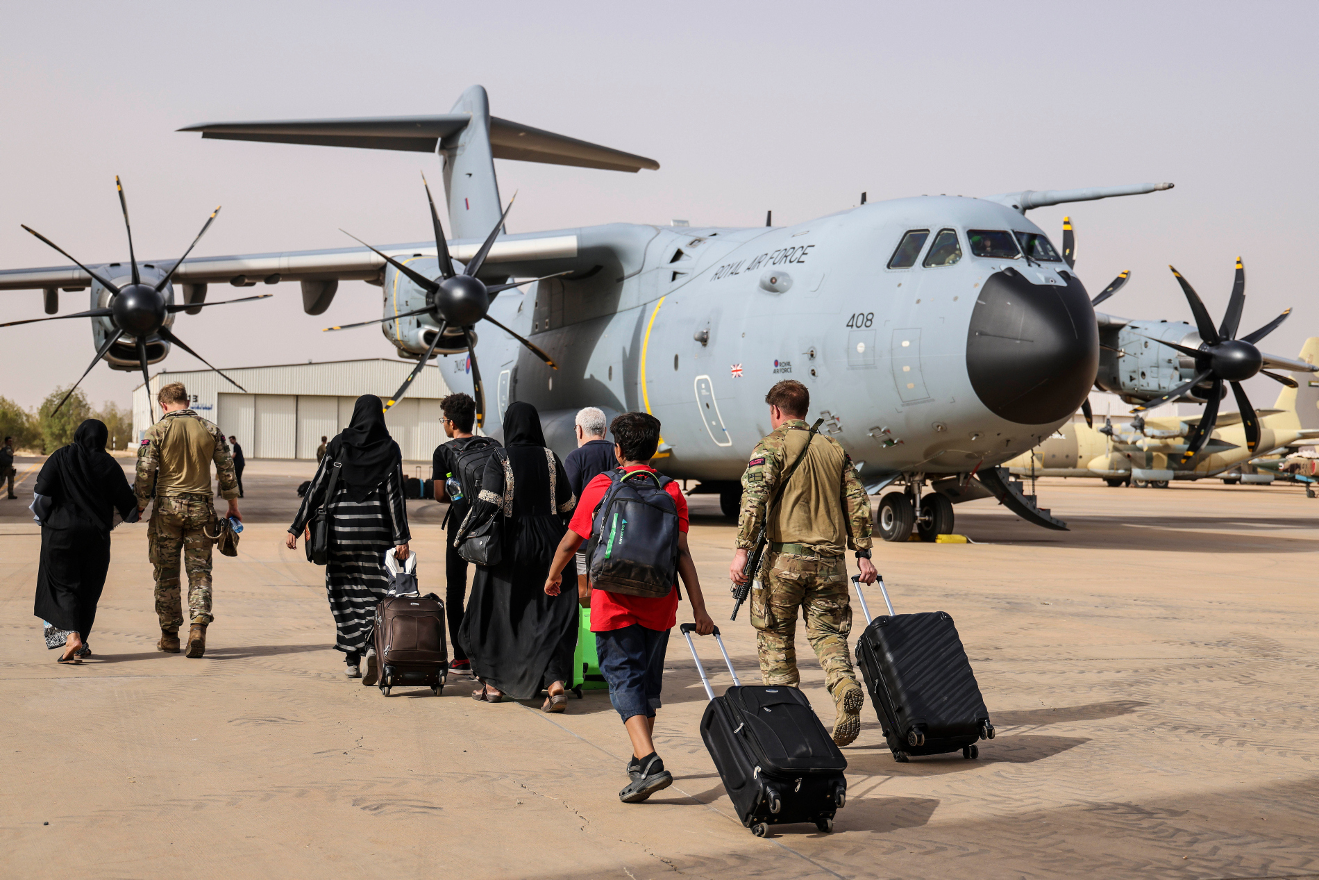 Hercules role in Sudan evacuation