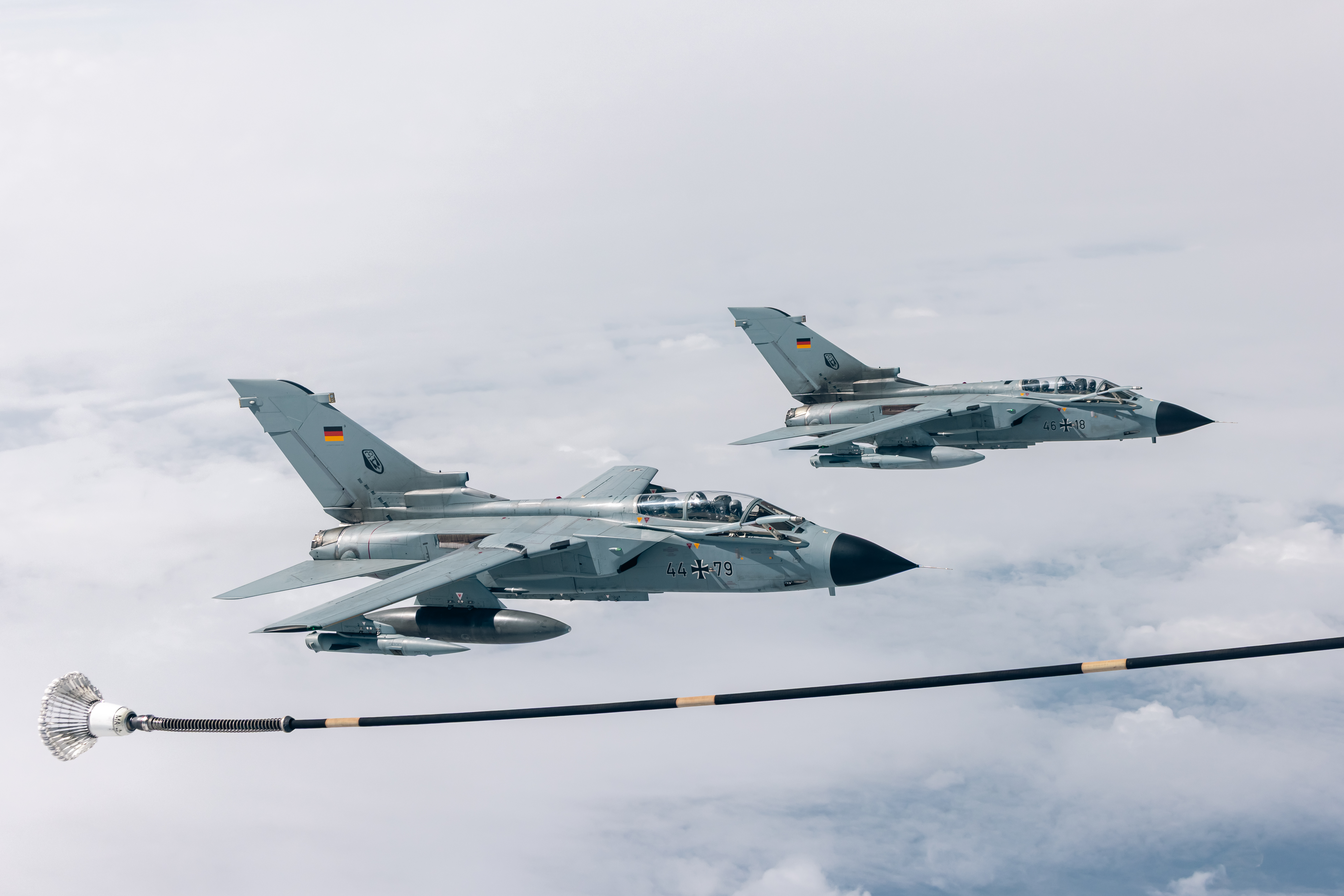 Two German Air Force Tornados.
