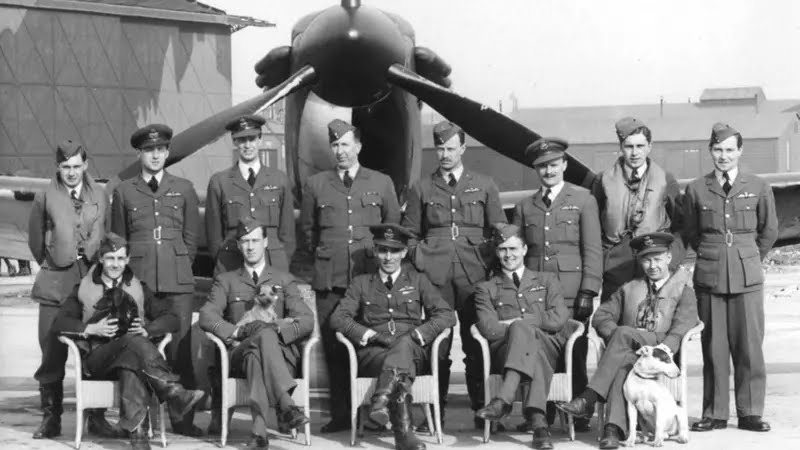602 squadron pilots from the early years of the second world war