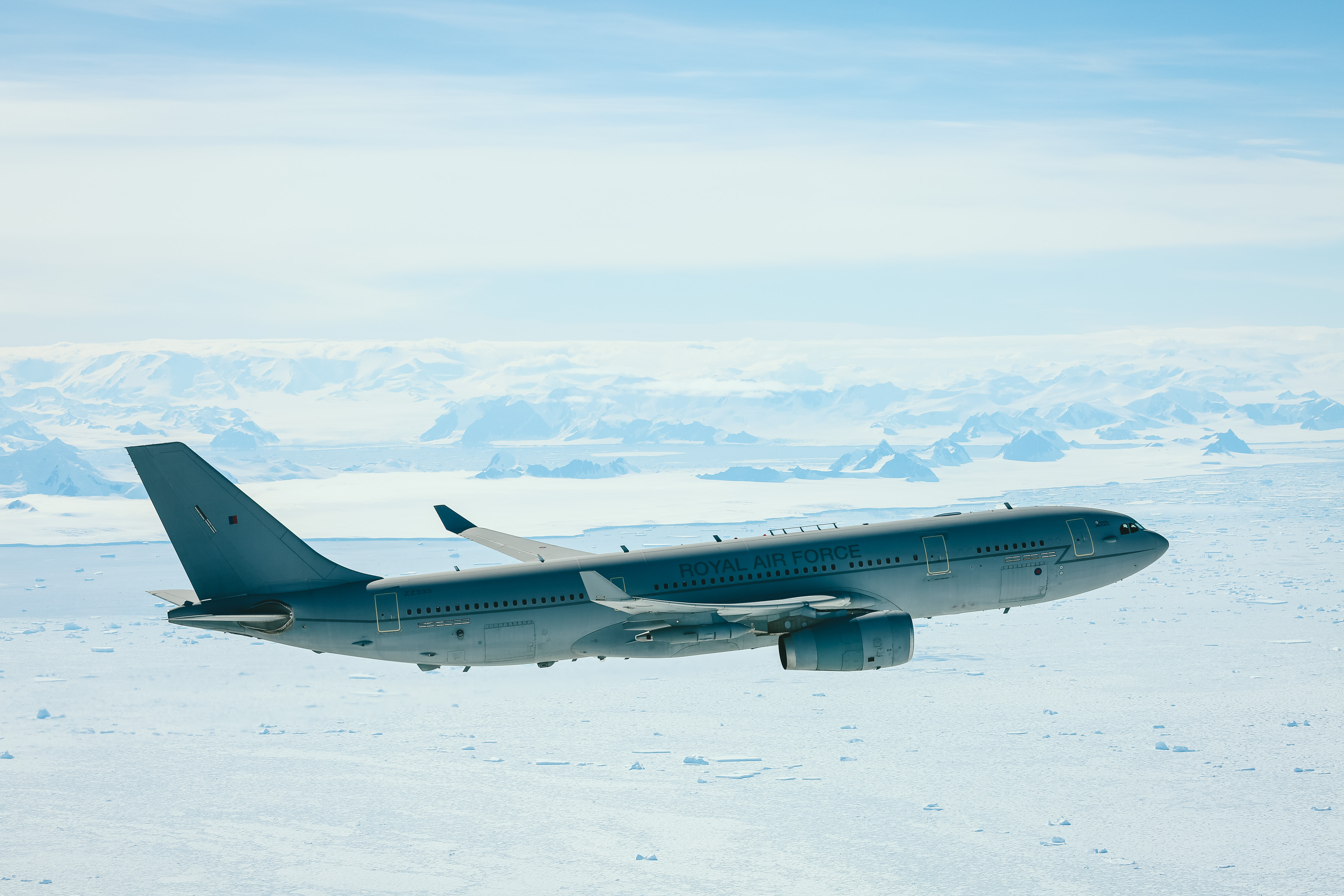The Voyager over Antarctica