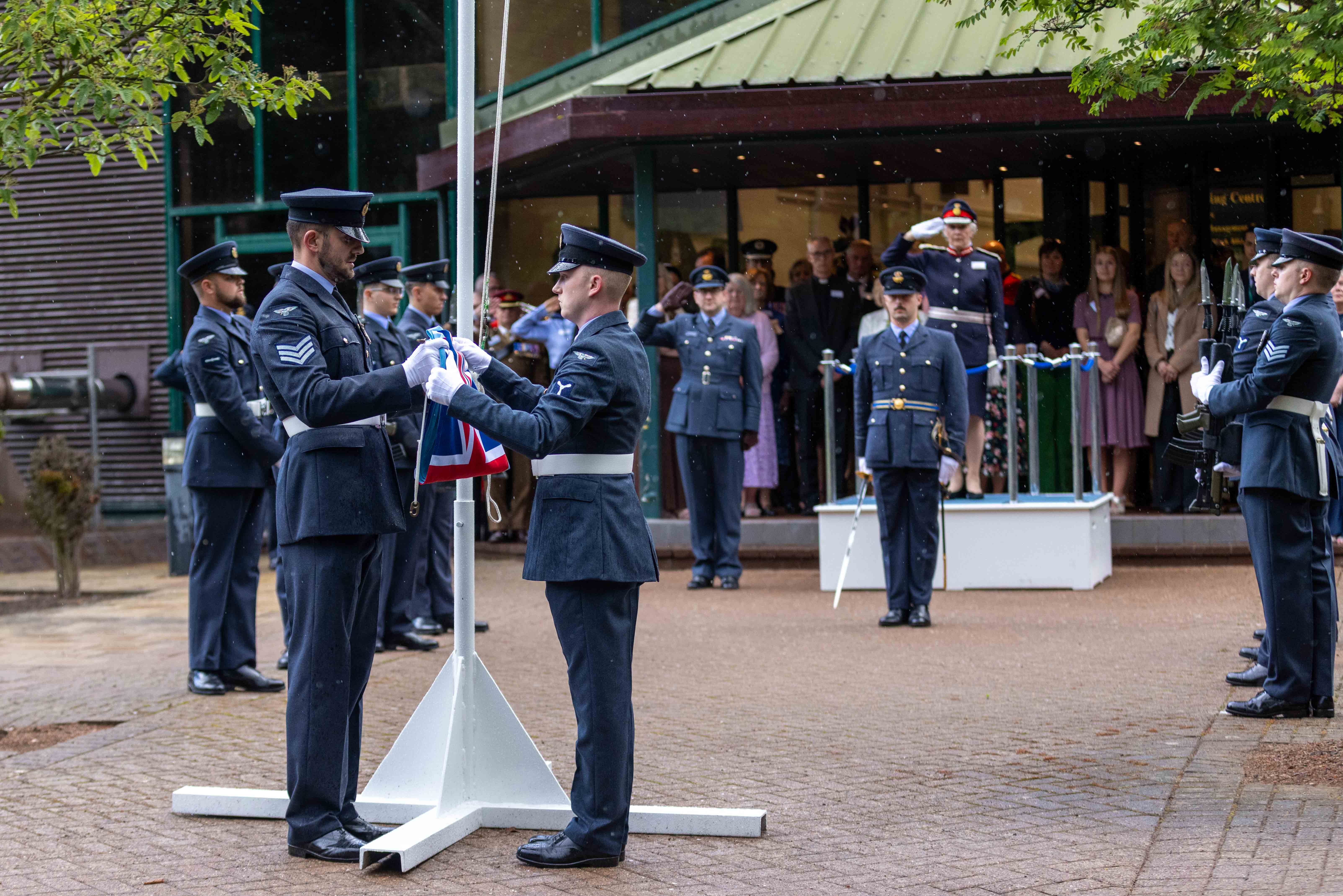 RAF BOULMER HOSTS ANNUAL RECEPTION CELEBRATING COMMUNITY TIES