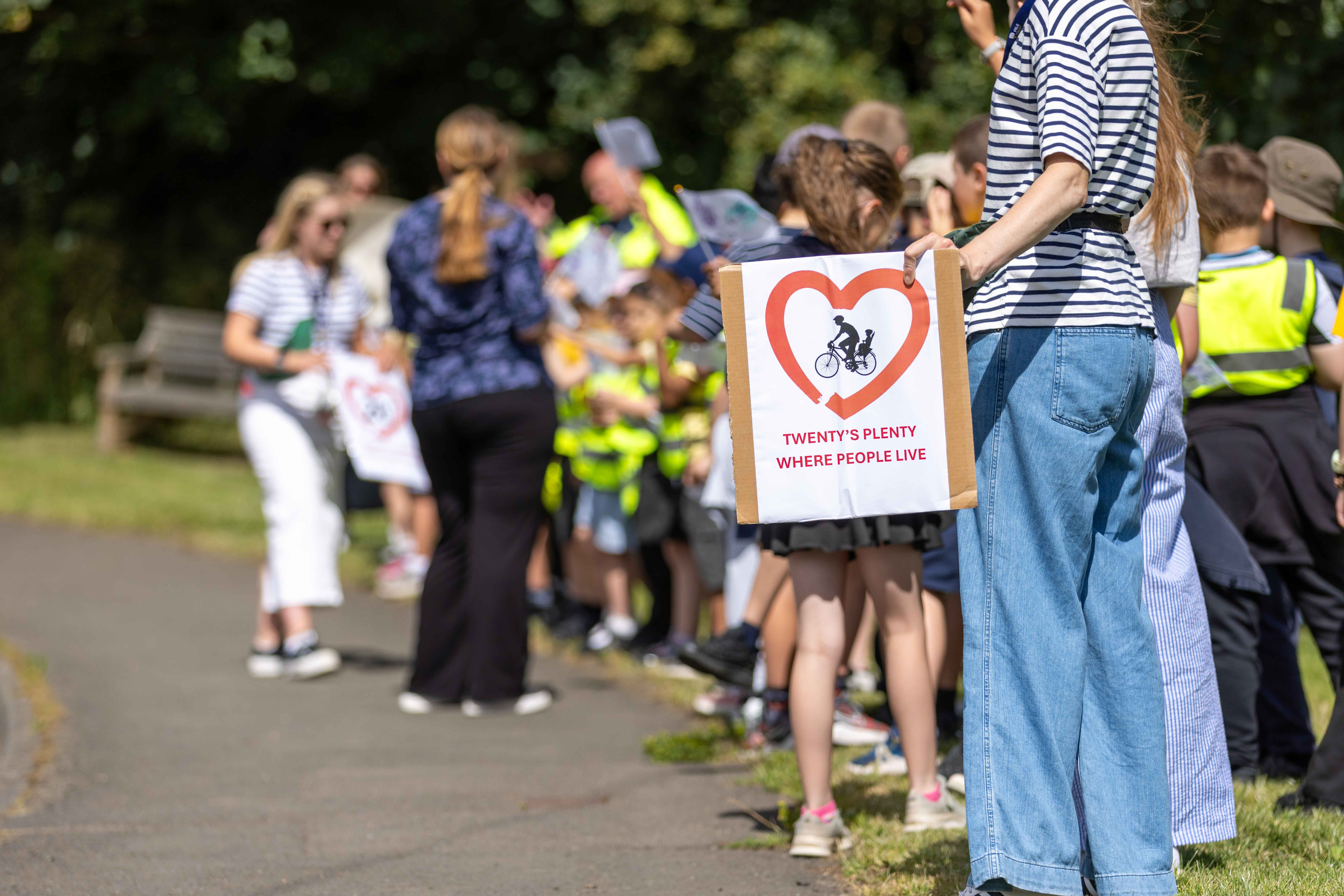 RAF Boulmer and Longhoughton community unite for road safety morning