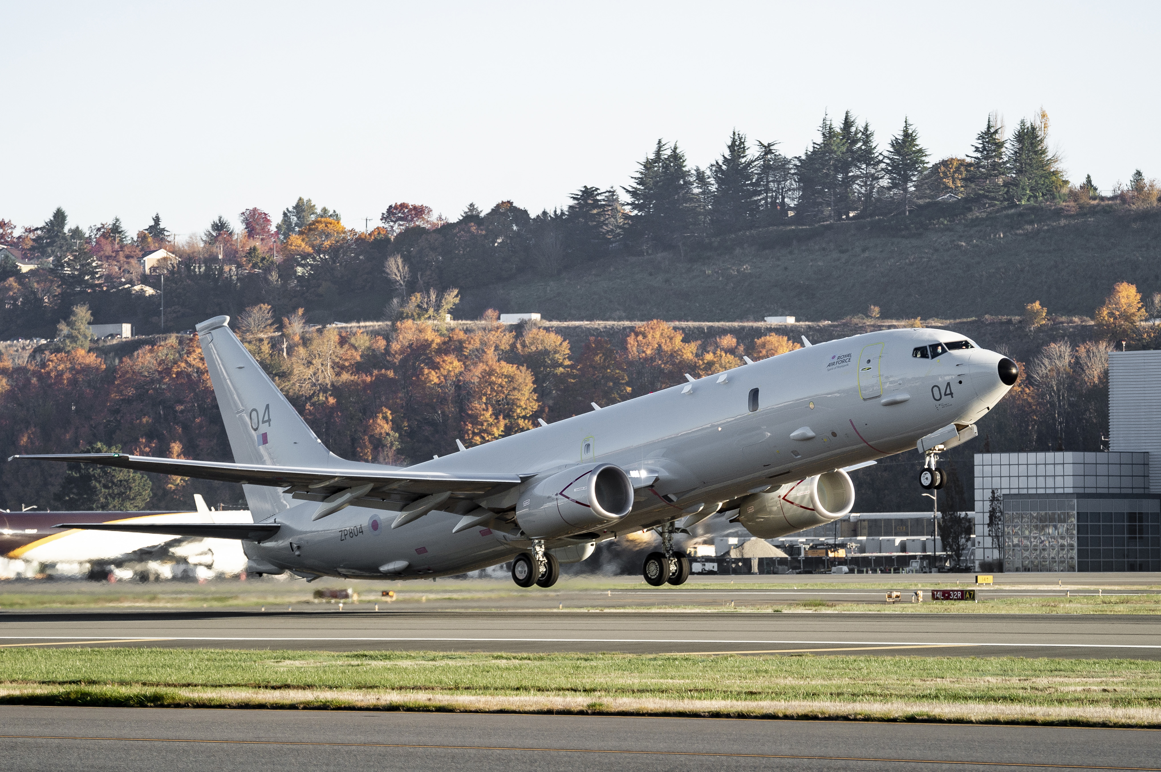 Poseidon taking off