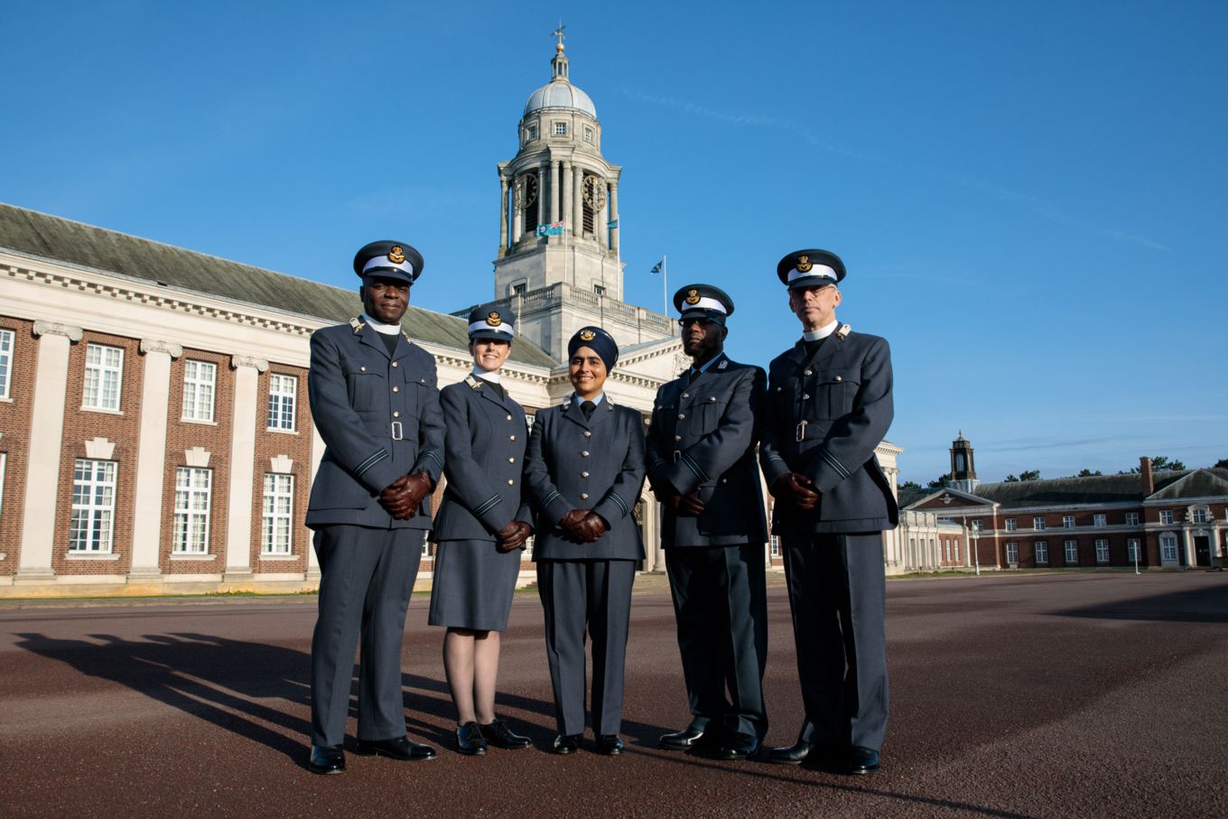 RAF Chaplains graduate from RAF Cranwell in 2018.