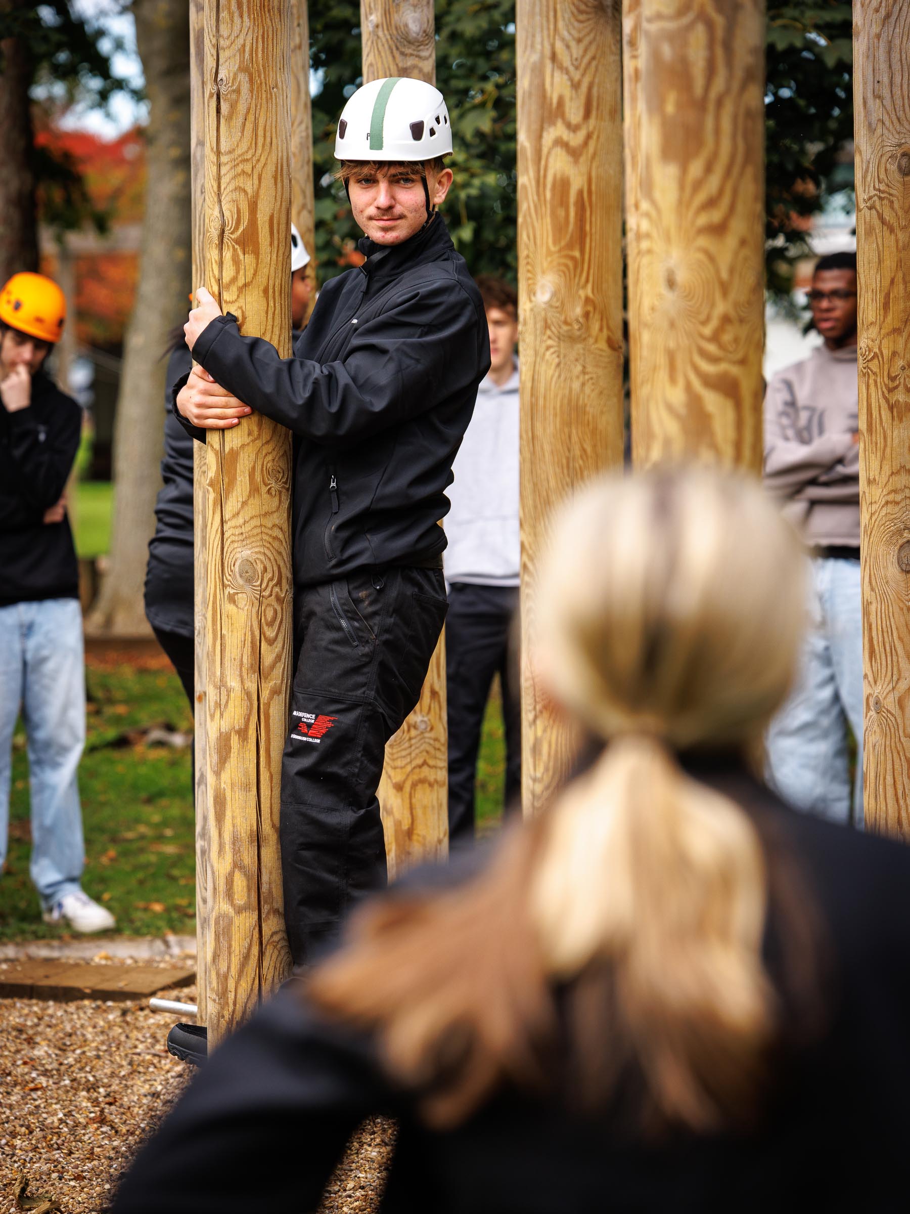 Activity with poles
