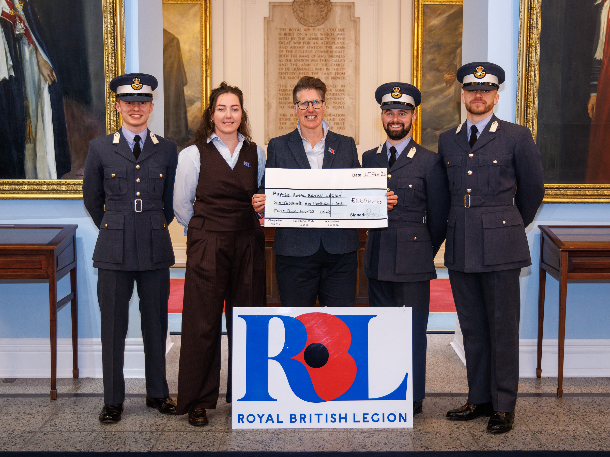 Presentation of cheque